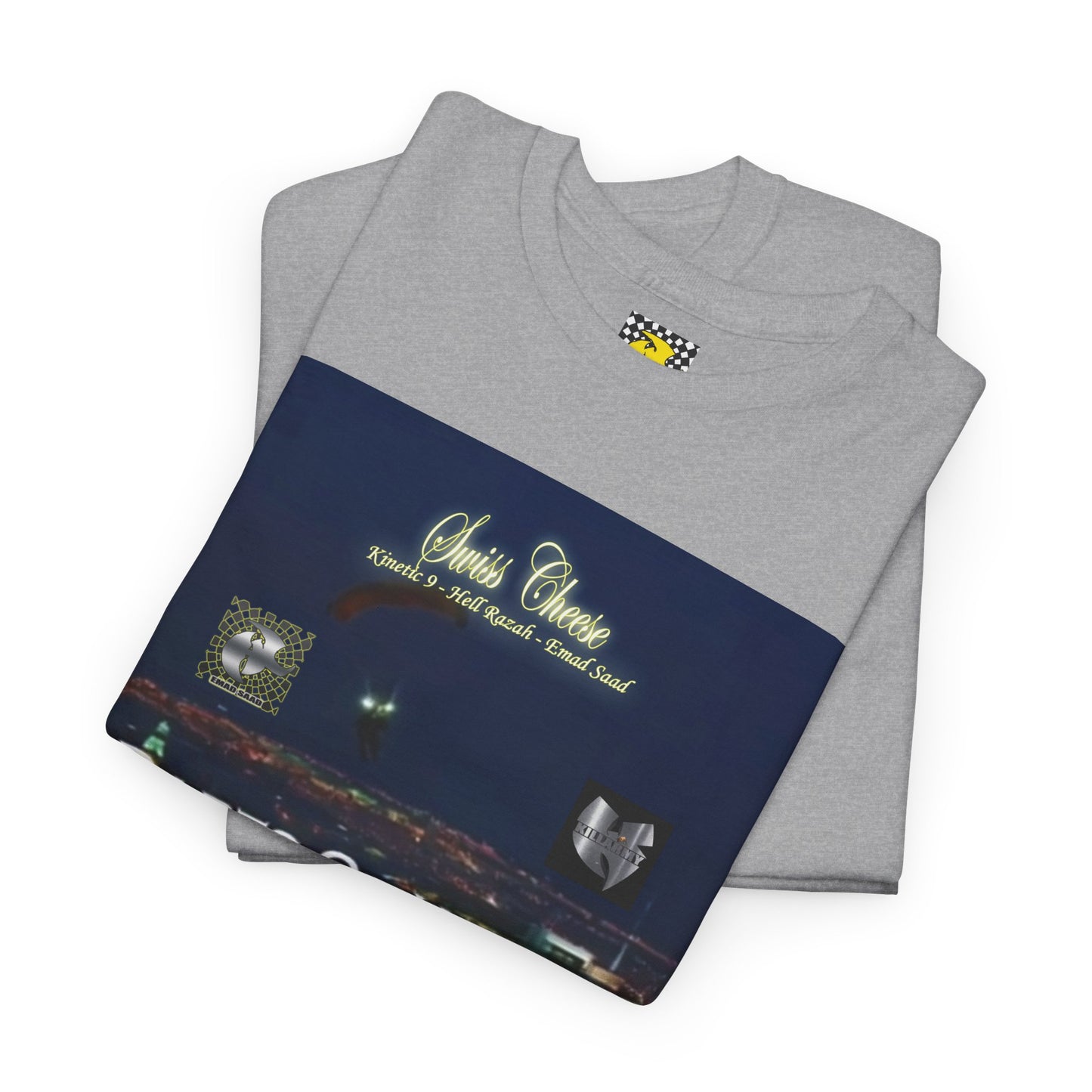 Darts of War 3 T-Shirt, Unisex Cotton Tee, Swiss CheeseHell Razah Kinetic 9
