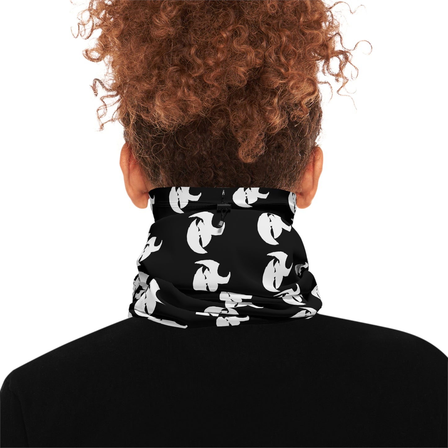 HK Neck Gaiter with Drawstring - Stylish and Accessory