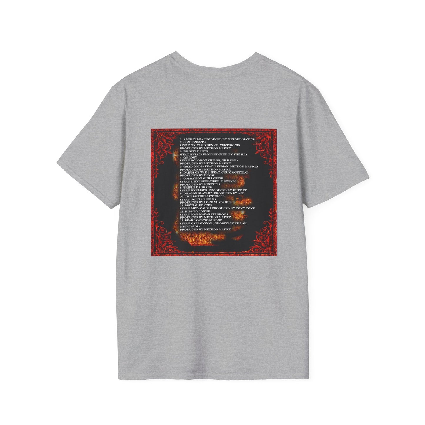 Darts of War 2 Unisex T-Shirt - Front and Back print