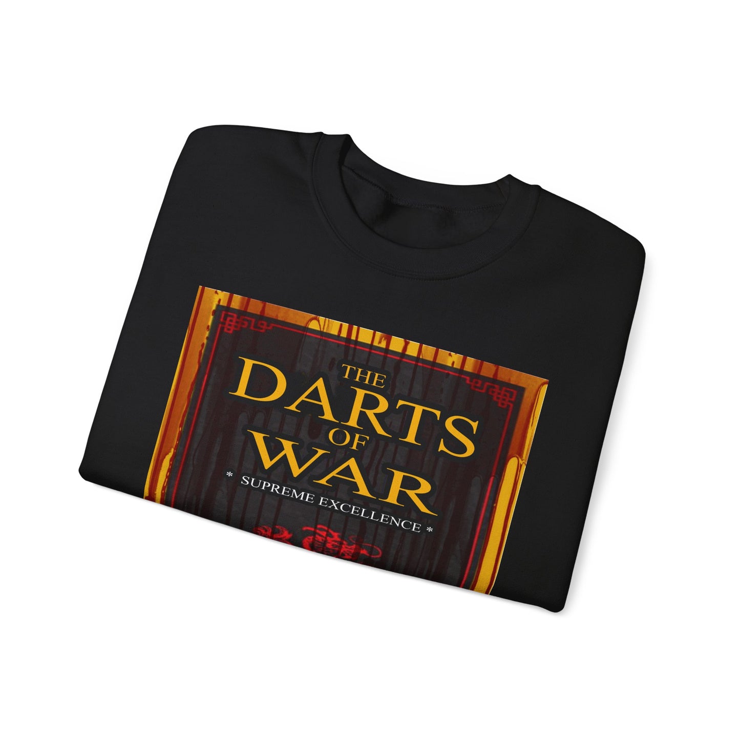 Darts of War Crew-neck Basic Sweatshirt | Unisex Heavy Blend for Strategy Lovers