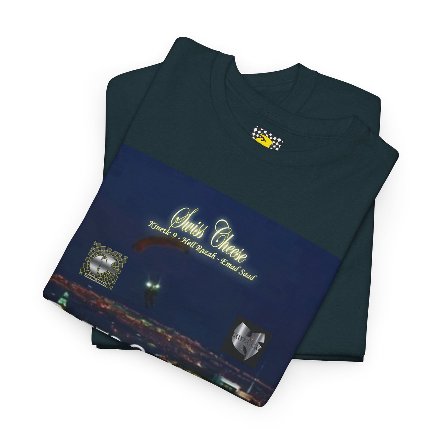 Darts of War 3 T-Shirt, Unisex Cotton Tee, Swiss CheeseHell Razah Kinetic 9