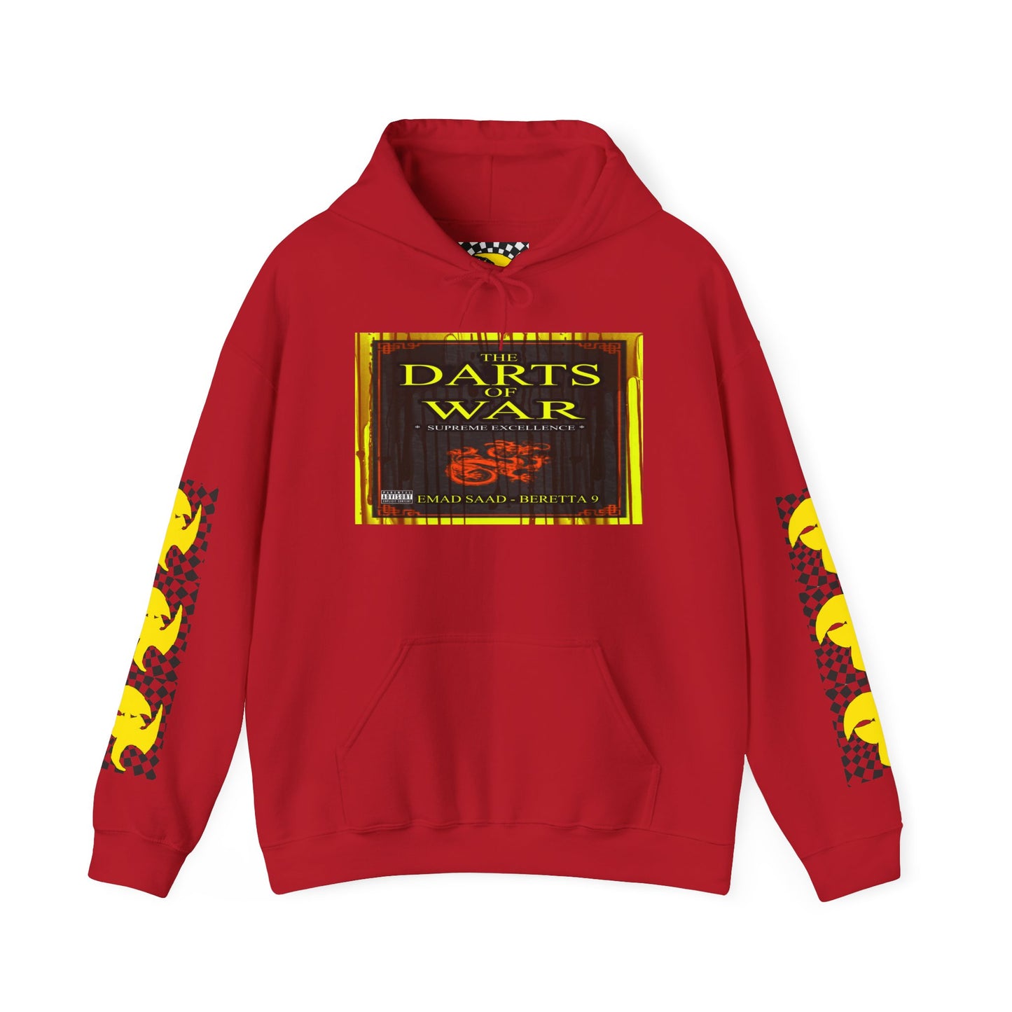 Darts of War 1 VIP edition Unisex Heavy Blend™ Hooded Sweatshirt