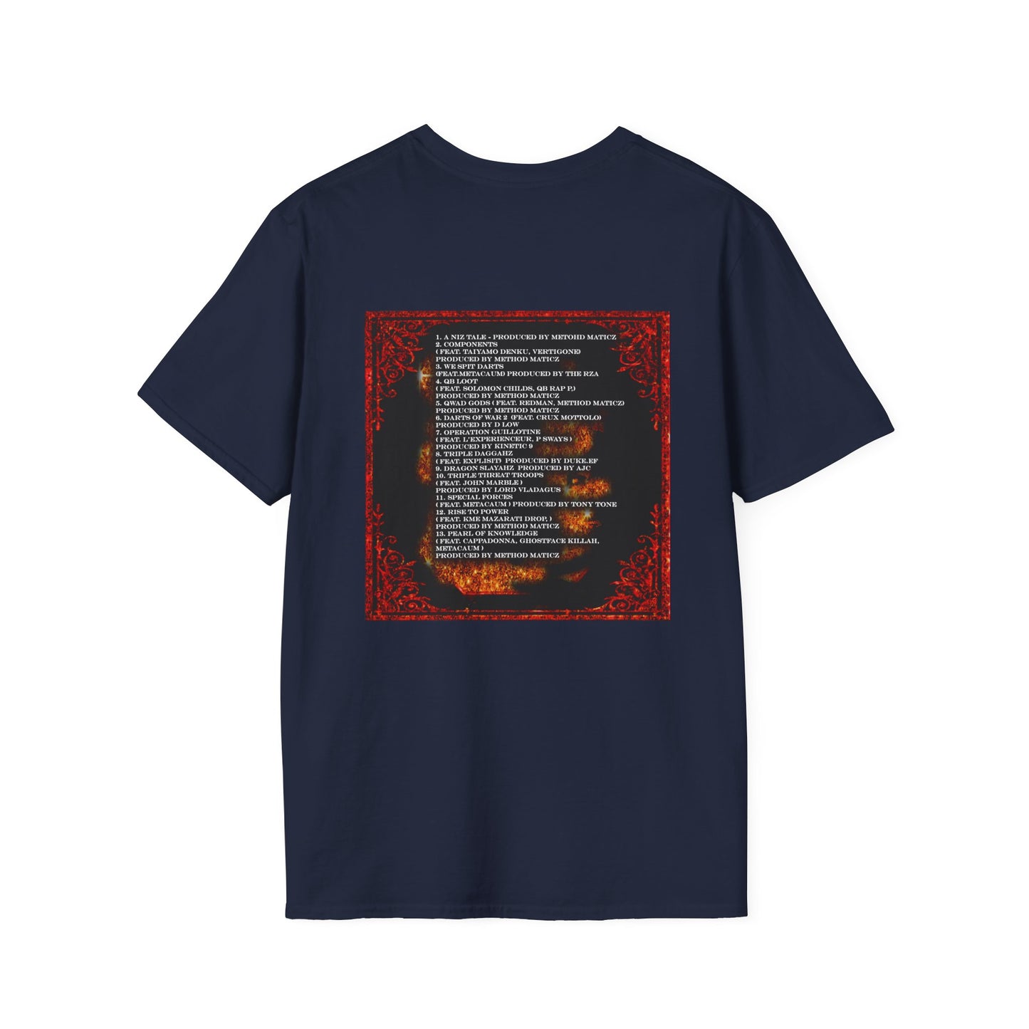 Darts of War 2 Unisex T-Shirt - Front and Back print