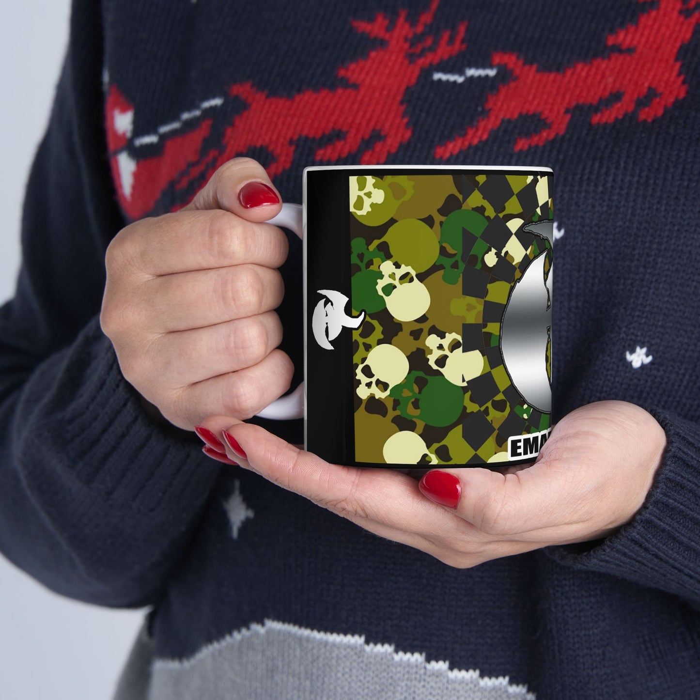 Custom Emad Saad Graphic Ceramic Mug - Unique 11oz & 15oz Designs
