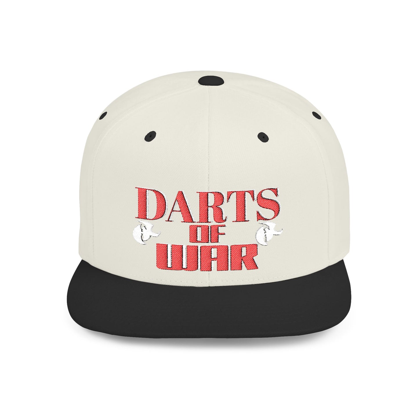 Darts of Fury Flat Bill Snapback Hat | Stylish Cap for Dart Enthusiasts