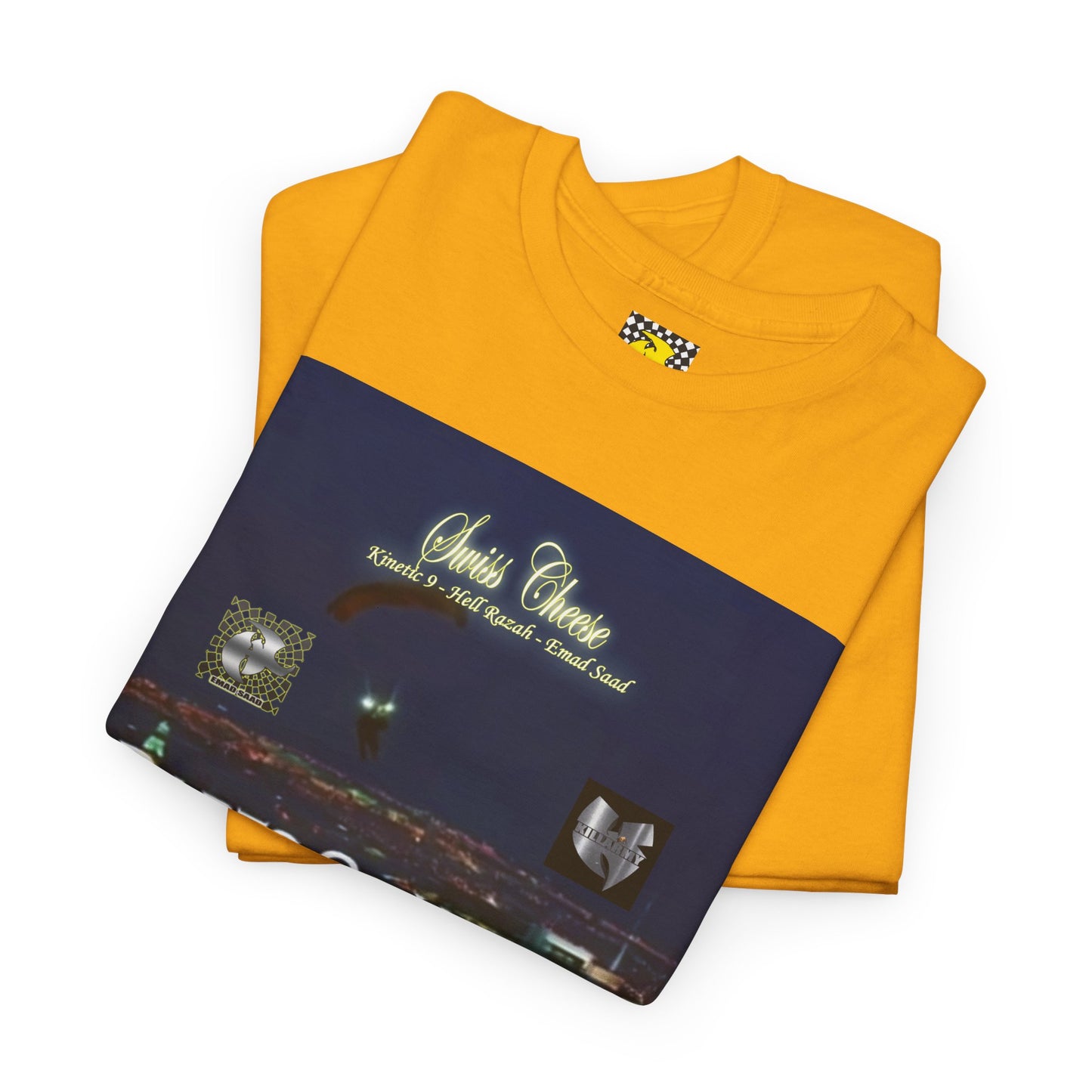Darts of War 3 T-Shirt, Unisex Cotton Tee, Swiss CheeseHell Razah Kinetic 9