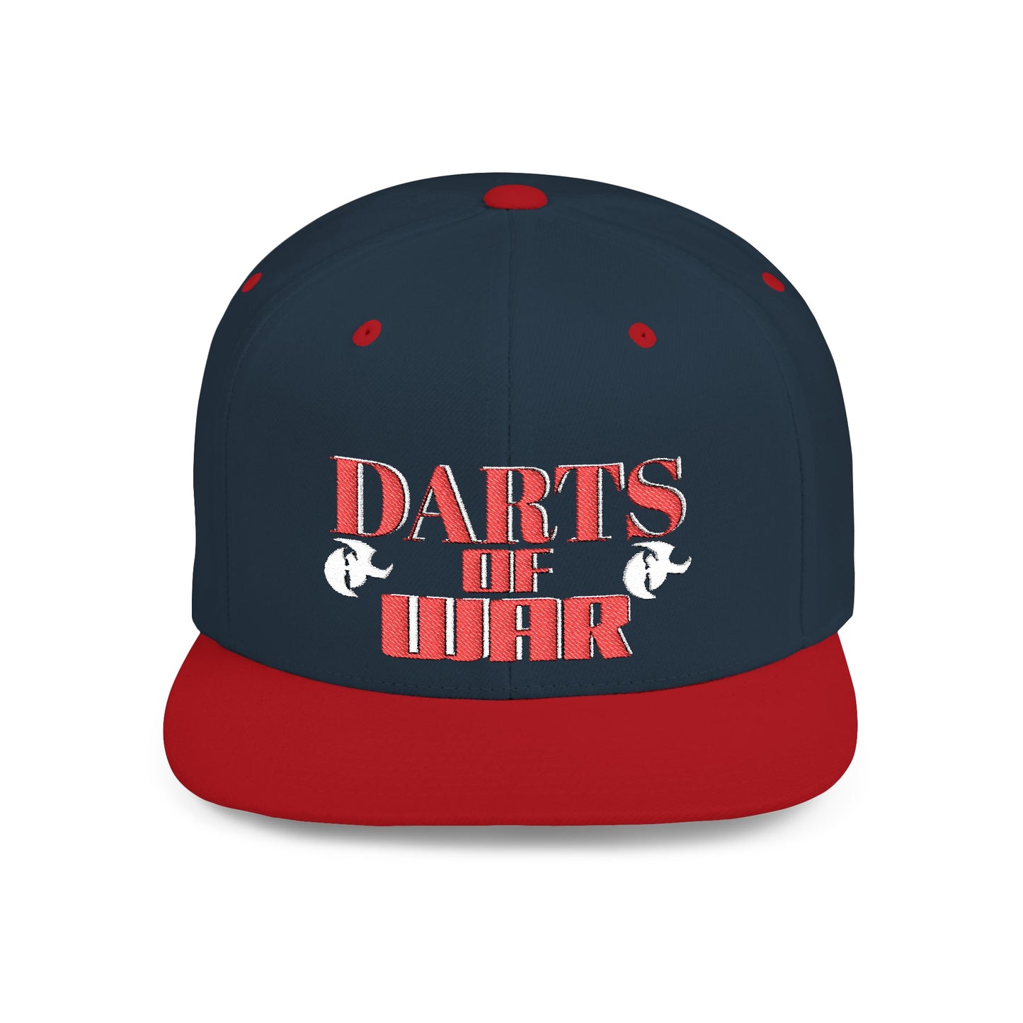 Darts of Fury Flat Bill Snapback Hat | Stylish Cap for Dart Enthusiasts