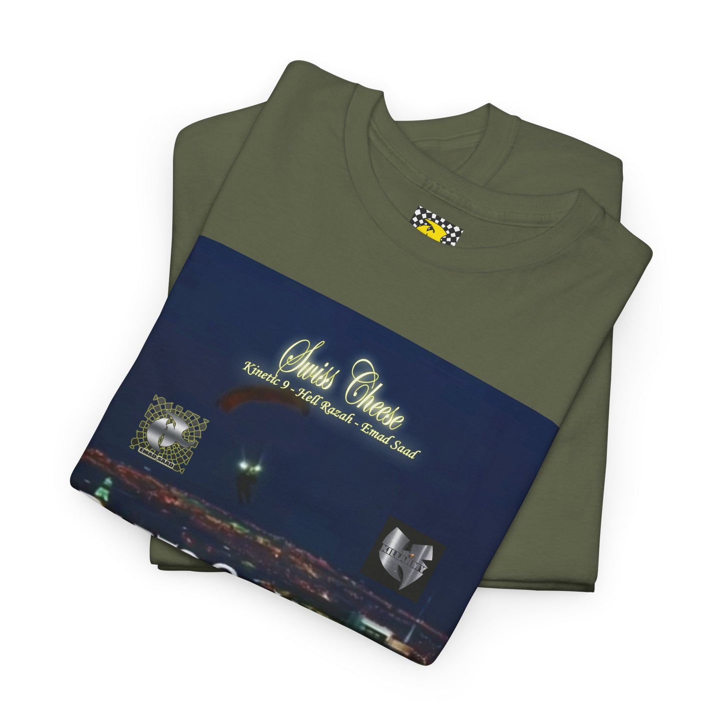 Darts of War 3 T-Shirt, Unisex Cotton Tee, Swiss CheeseHell Razah Kinetic 9