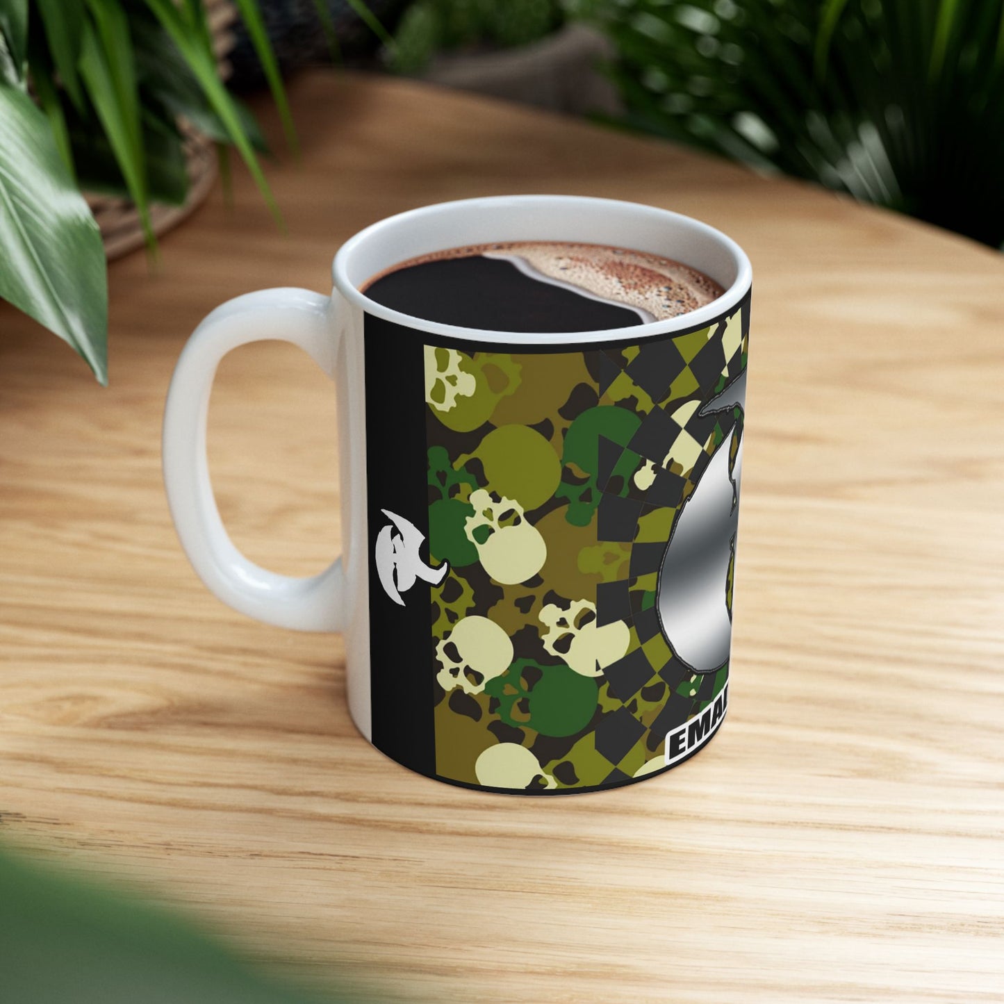 Custom Emad Saad Graphic Ceramic Mug - Unique 11oz & 15oz Designs