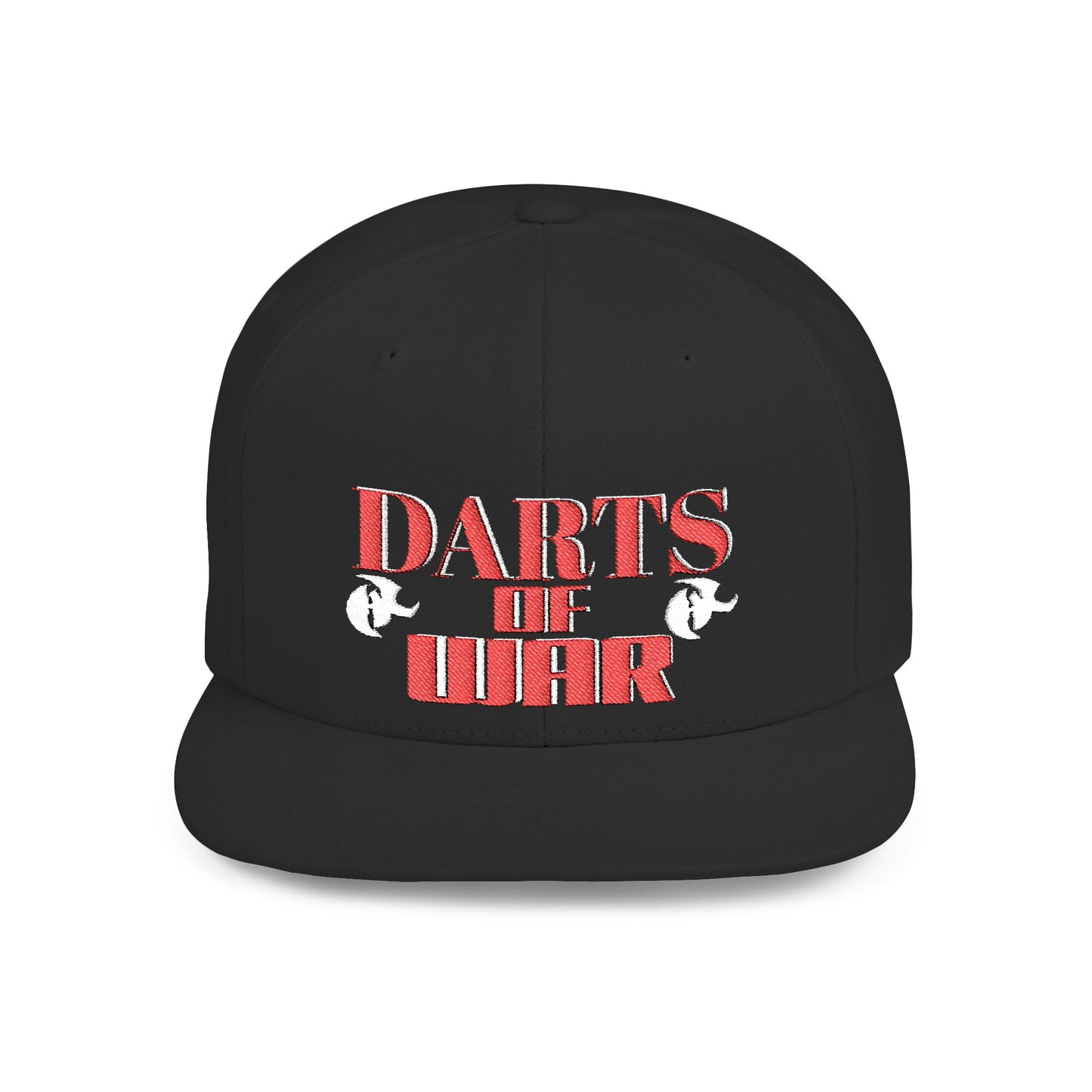 Darts of Fury Flat Bill Snapback Hat | Stylish Cap for Dart Enthusiasts
