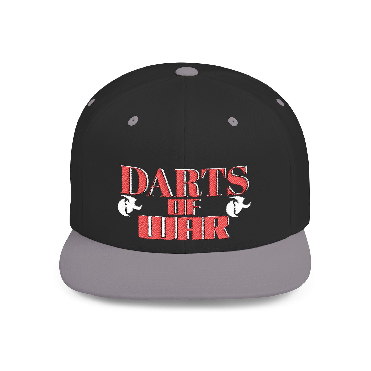 Darts of Fury Flat Bill Snapback Hat | Stylish Cap for Dart Enthusiasts