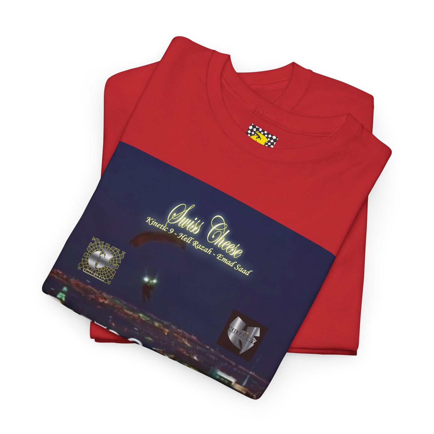Darts of War 3 T-Shirt, Unisex Cotton Tee, Swiss CheeseHell Razah Kinetic 9