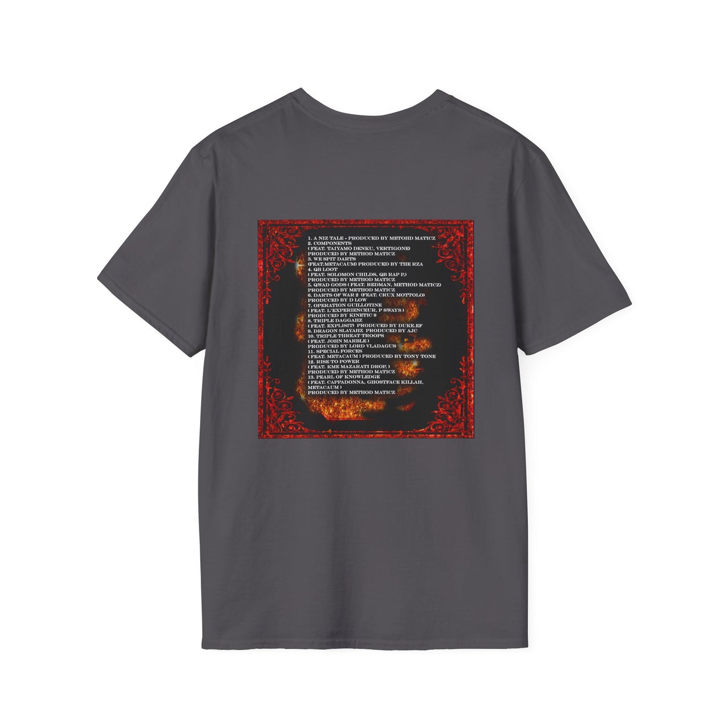 Darts of War 2 Unisex T-Shirt - Front and Back print