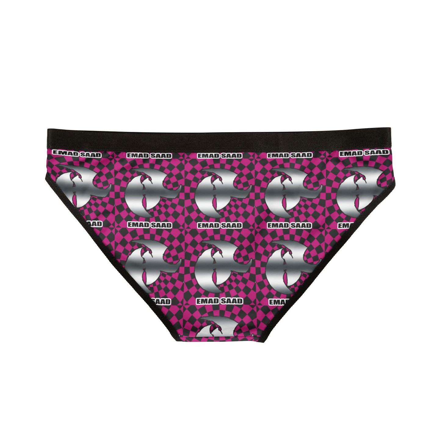 Emad Saaad Graphic Women's Underwear - Fun & Comfortable Cheeky Panties