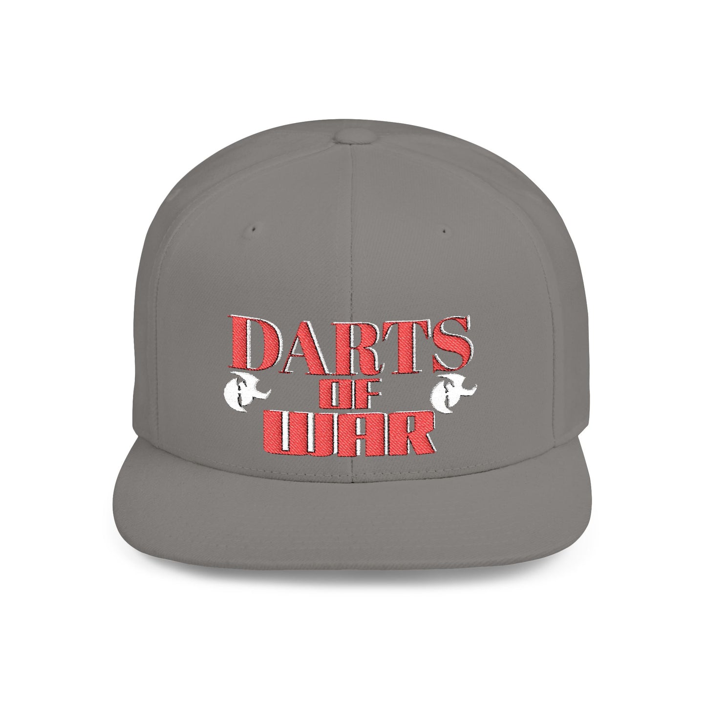 Darts of Fury Flat Bill Snapback Hat | Stylish Cap for Dart Enthusiasts