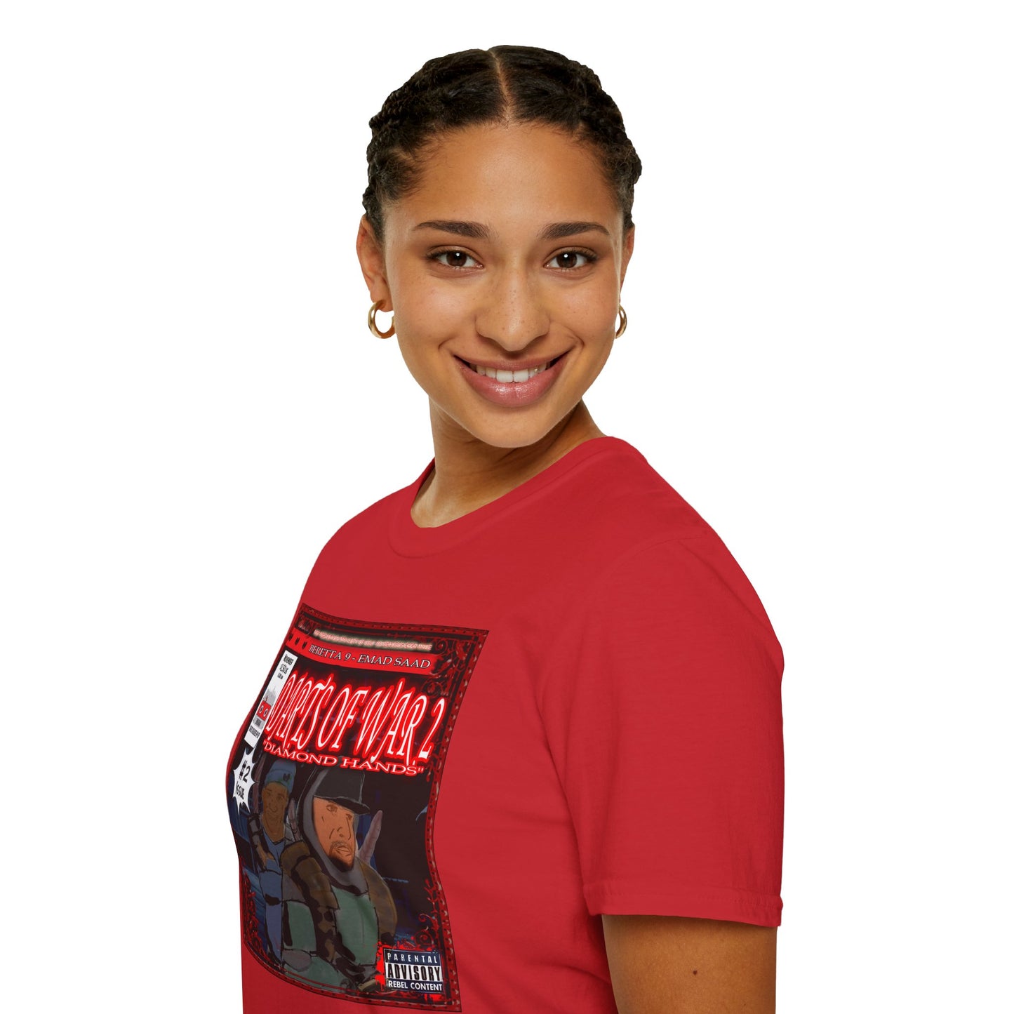 Darts of War 2 Unisex T-Shirt - Front and Back print