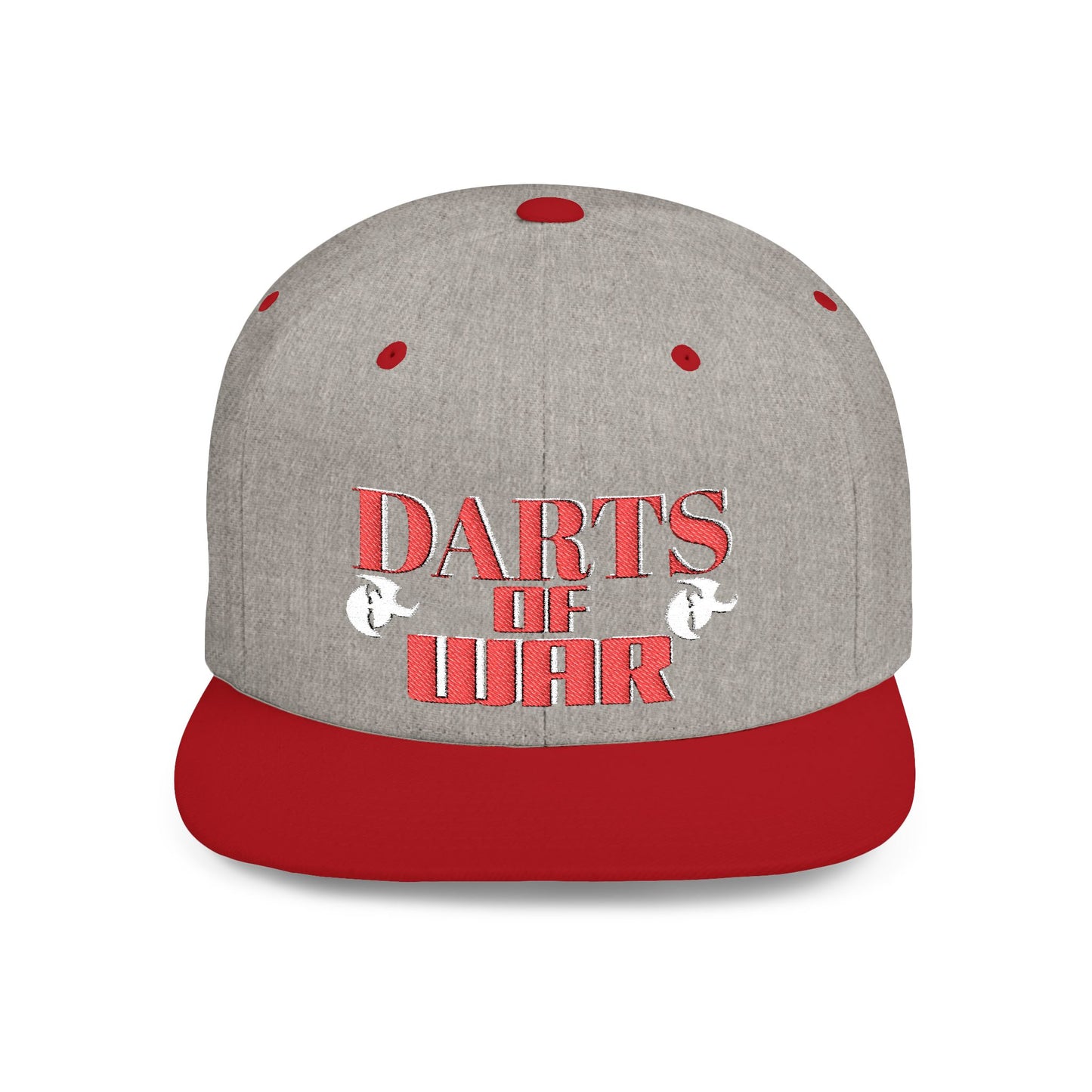 Darts of Fury Flat Bill Snapback Hat | Stylish Cap for Dart Enthusiasts