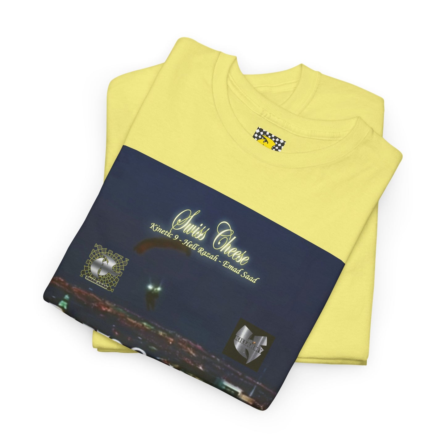 Darts of War 3 T-Shirt, Unisex Cotton Tee, Swiss CheeseHell Razah Kinetic 9
