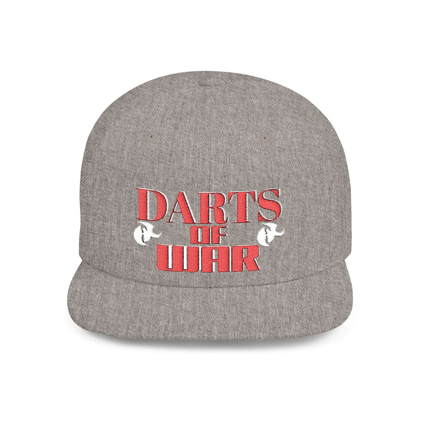 Darts of Fury Flat Bill Snapback Hat | Stylish Cap for Dart Enthusiasts