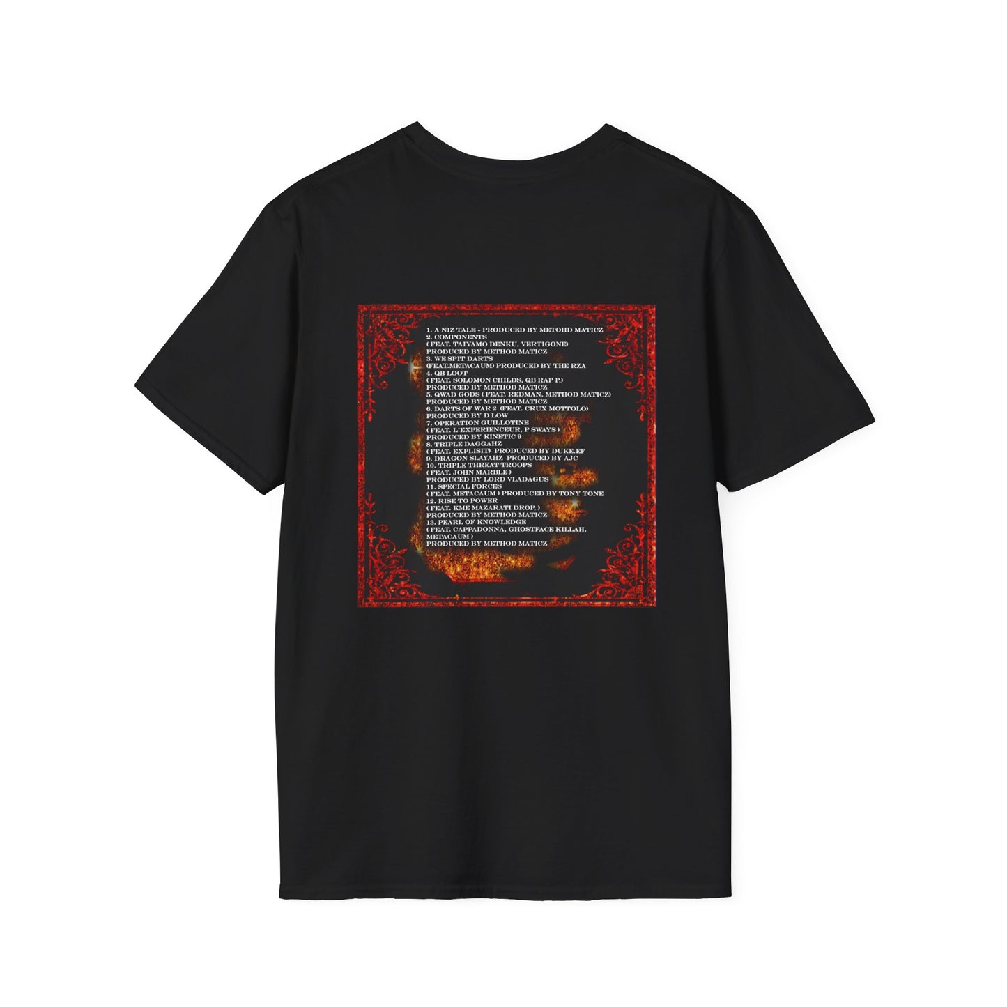 Darts of War 2 Unisex T-Shirt - Front and Back print