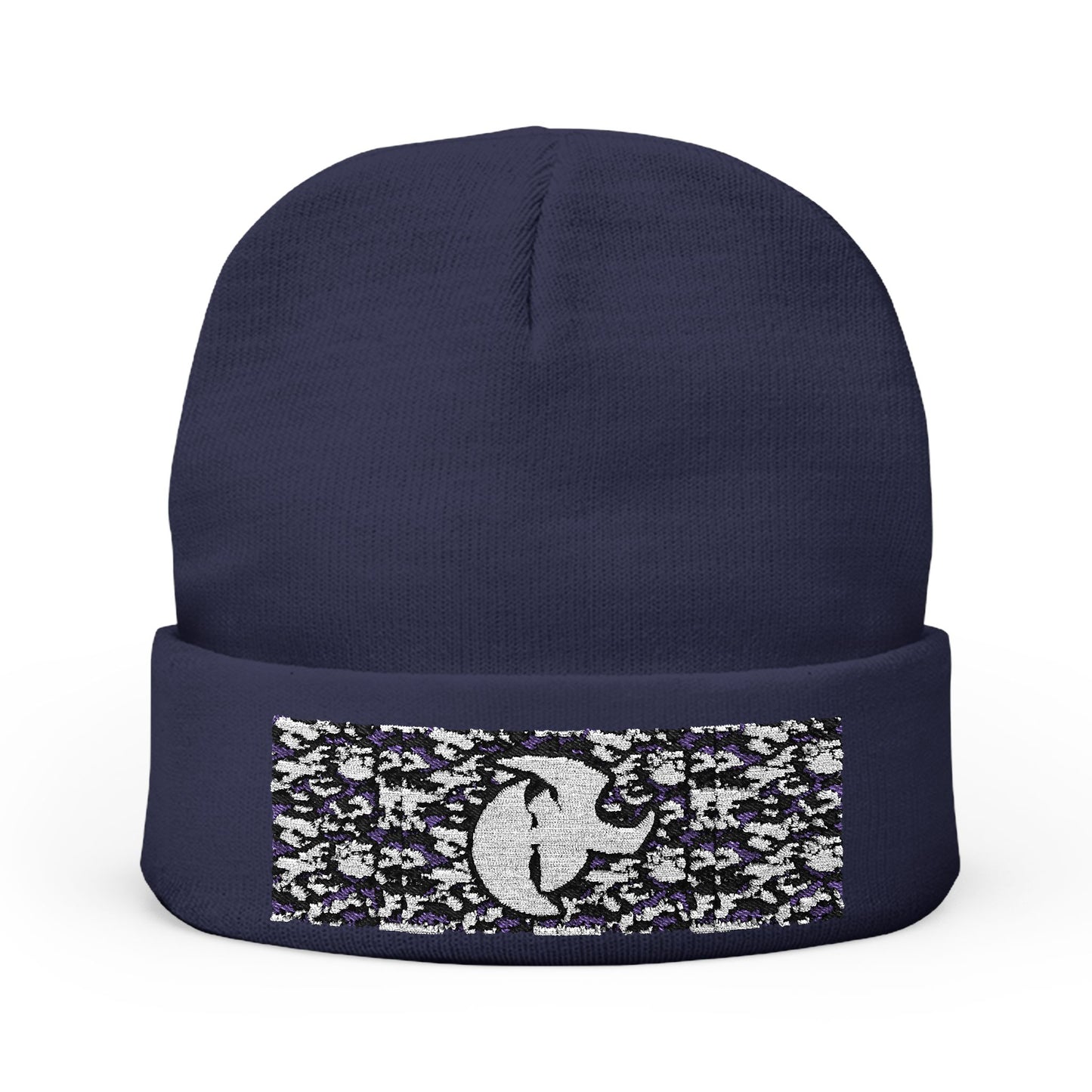 Knit Beanie (Embroidery)