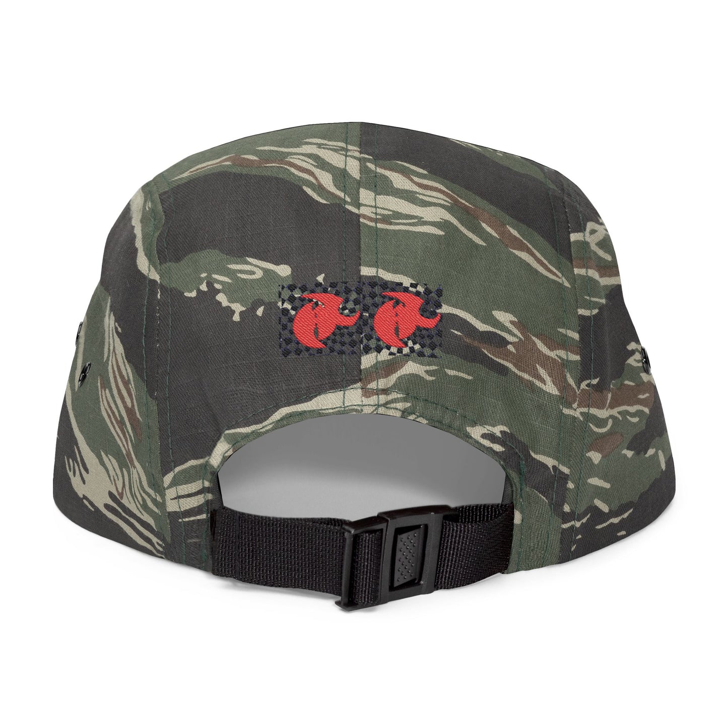 Darts Embroidered 5 Panel Cap | Trendy Camo Hat