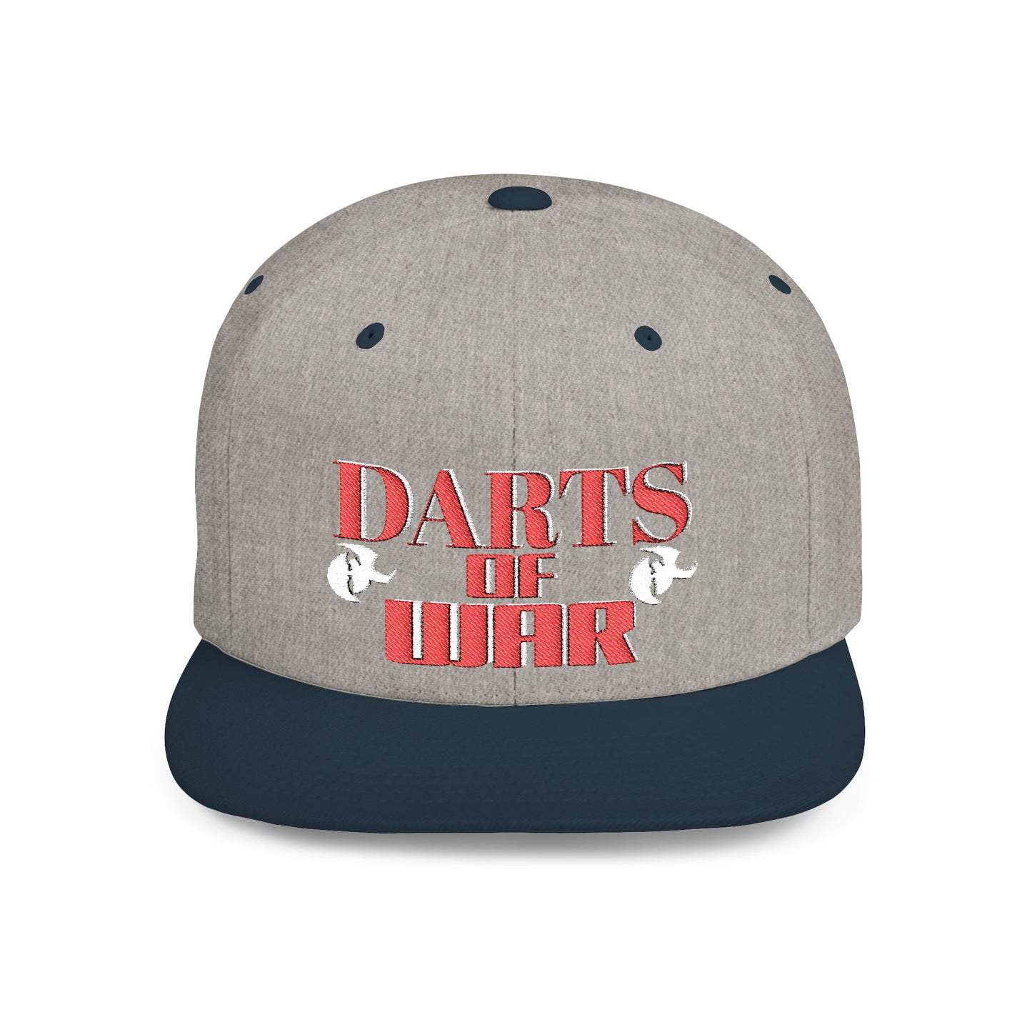 Darts of Fury Flat Bill Snapback Hat | Stylish Cap for Dart Enthusiasts