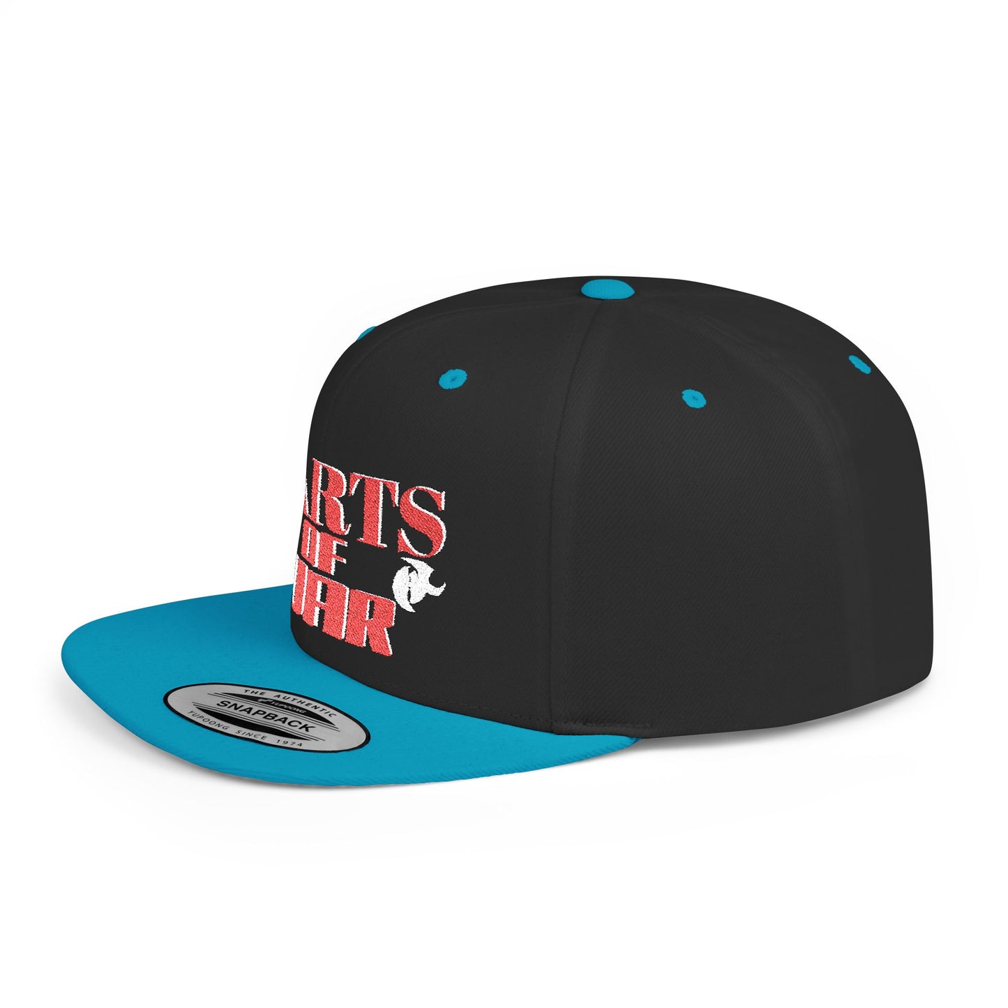 Darts of Fury Flat Bill Snapback Hat | Stylish Cap for Dart Enthusiasts