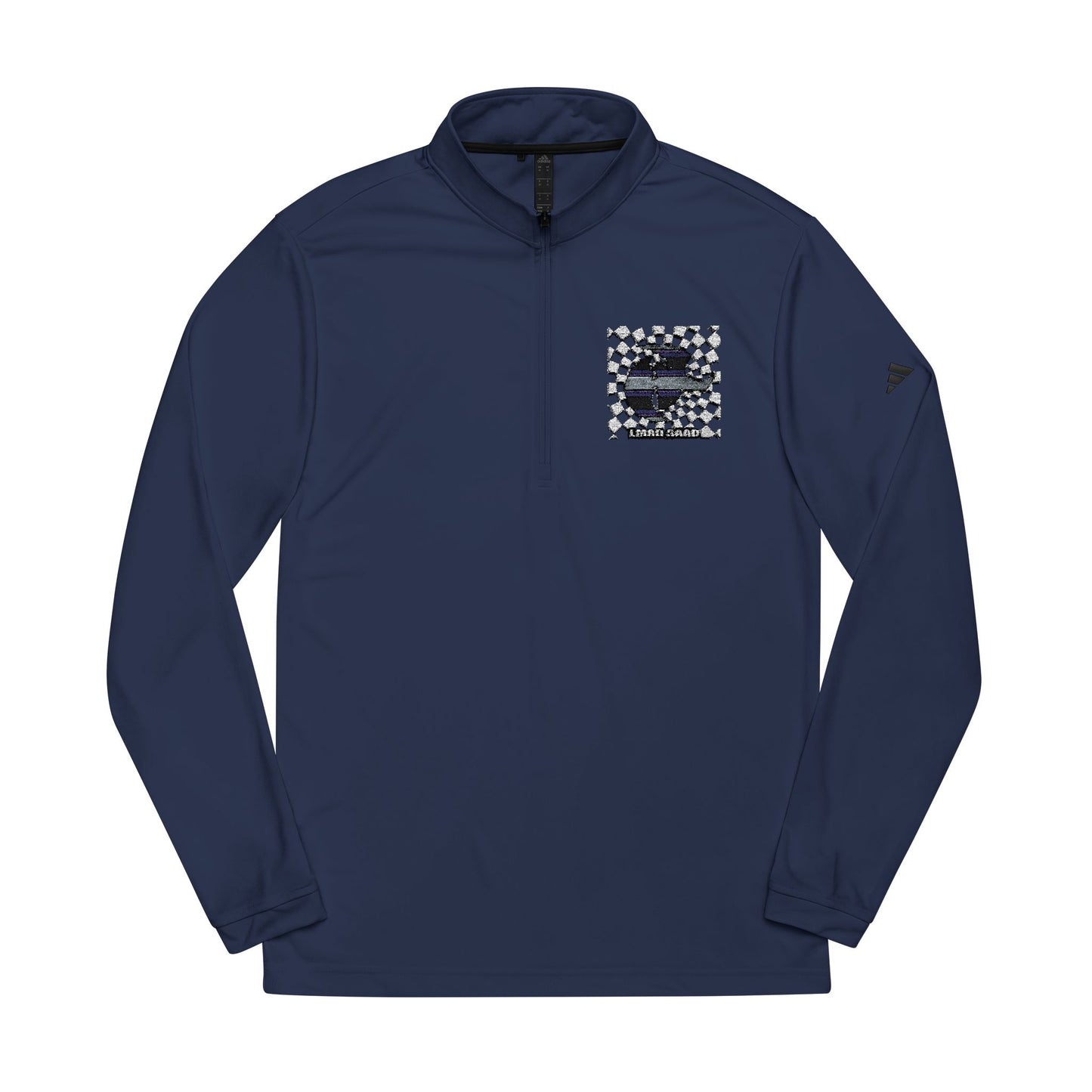 adidas® Quarter-Zip Pullover with Embroidery - Stylish Activewear for Sports & Outdoor