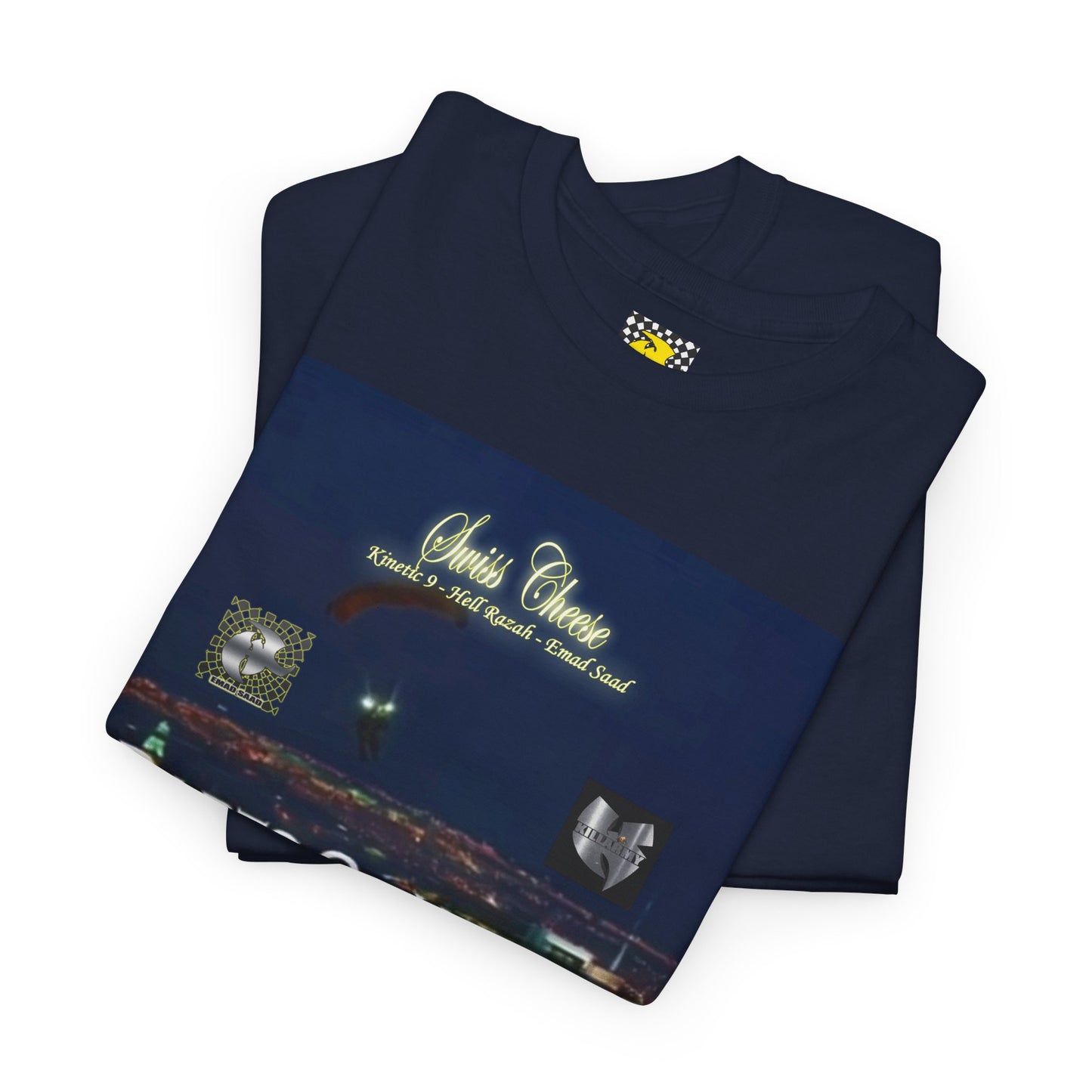 Darts of War 3 T-Shirt, Unisex Cotton Tee, Swiss CheeseHell Razah Kinetic 9