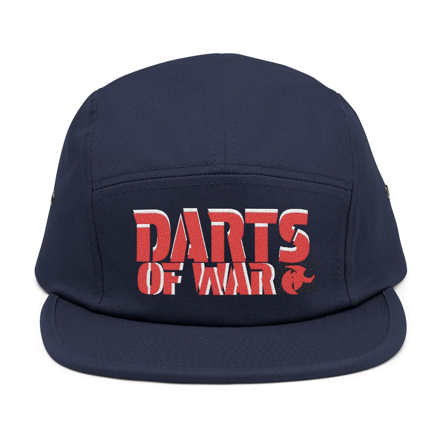 Darts Embroidered 5 Panel Cap | Trendy Camo Hat