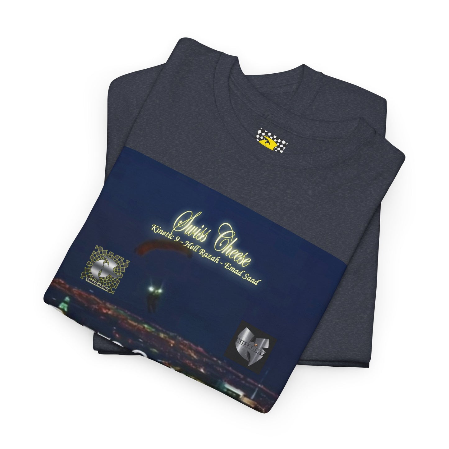 Darts of War 3 T-Shirt, Unisex Cotton Tee, Swiss CheeseHell Razah Kinetic 9