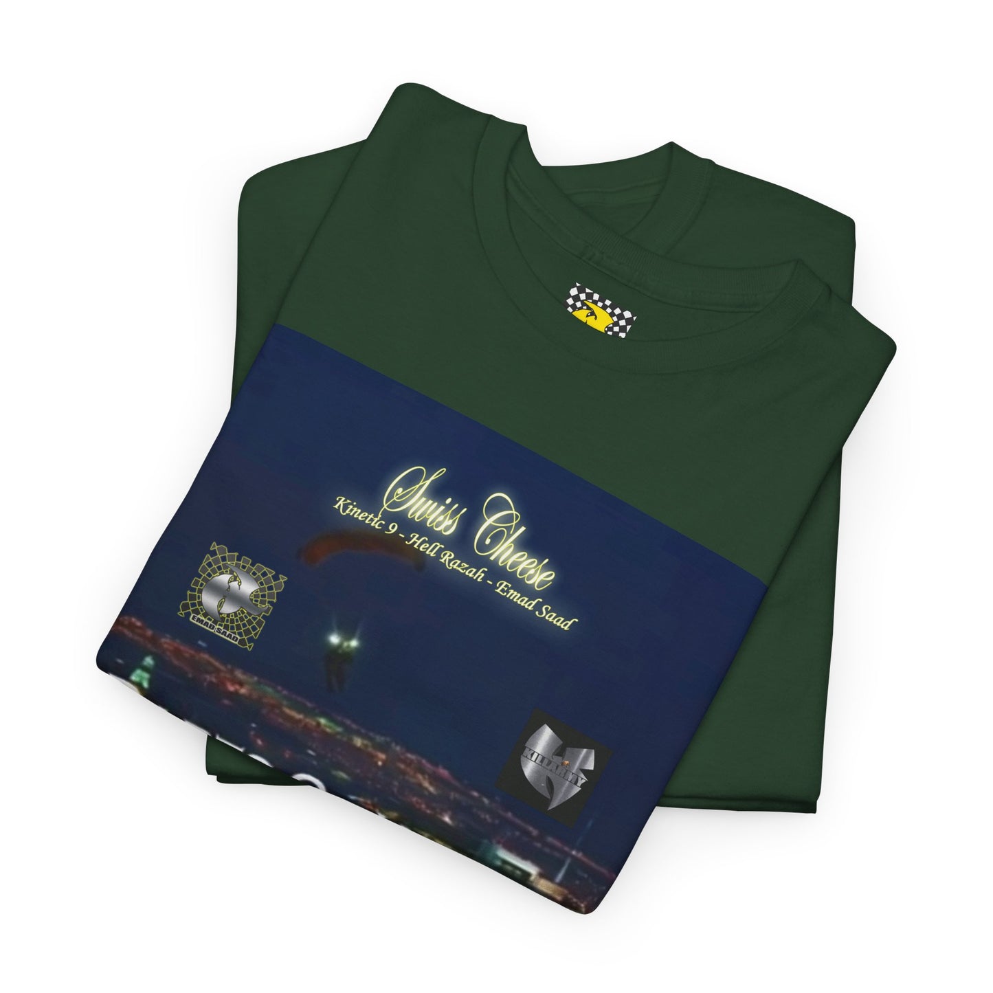 Darts of War 3 T-Shirt, Unisex Cotton Tee, Swiss CheeseHell Razah Kinetic 9
