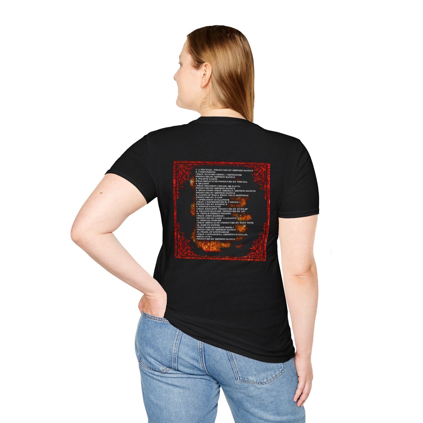 Darts of War 2 Unisex T-Shirt - Front and Back print