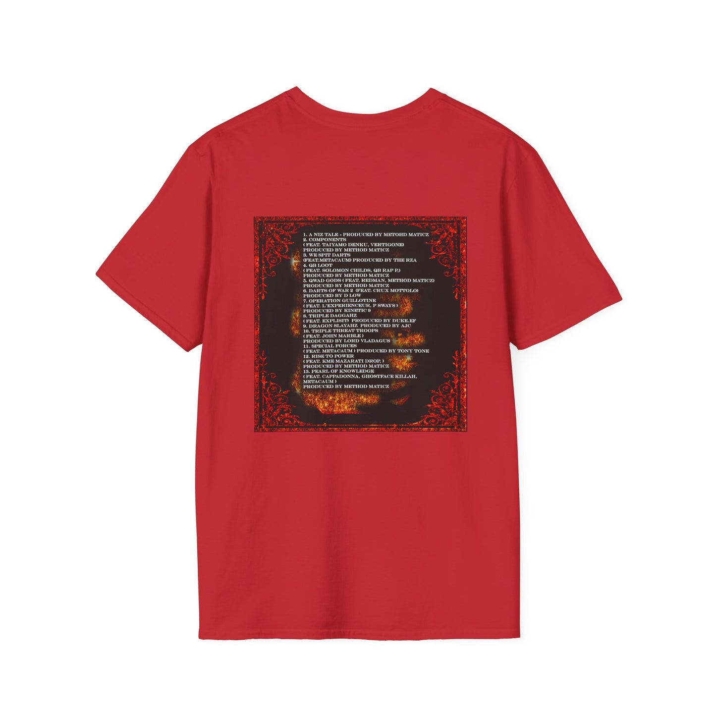 Darts of War 2 Unisex T-Shirt - Front and Back print
