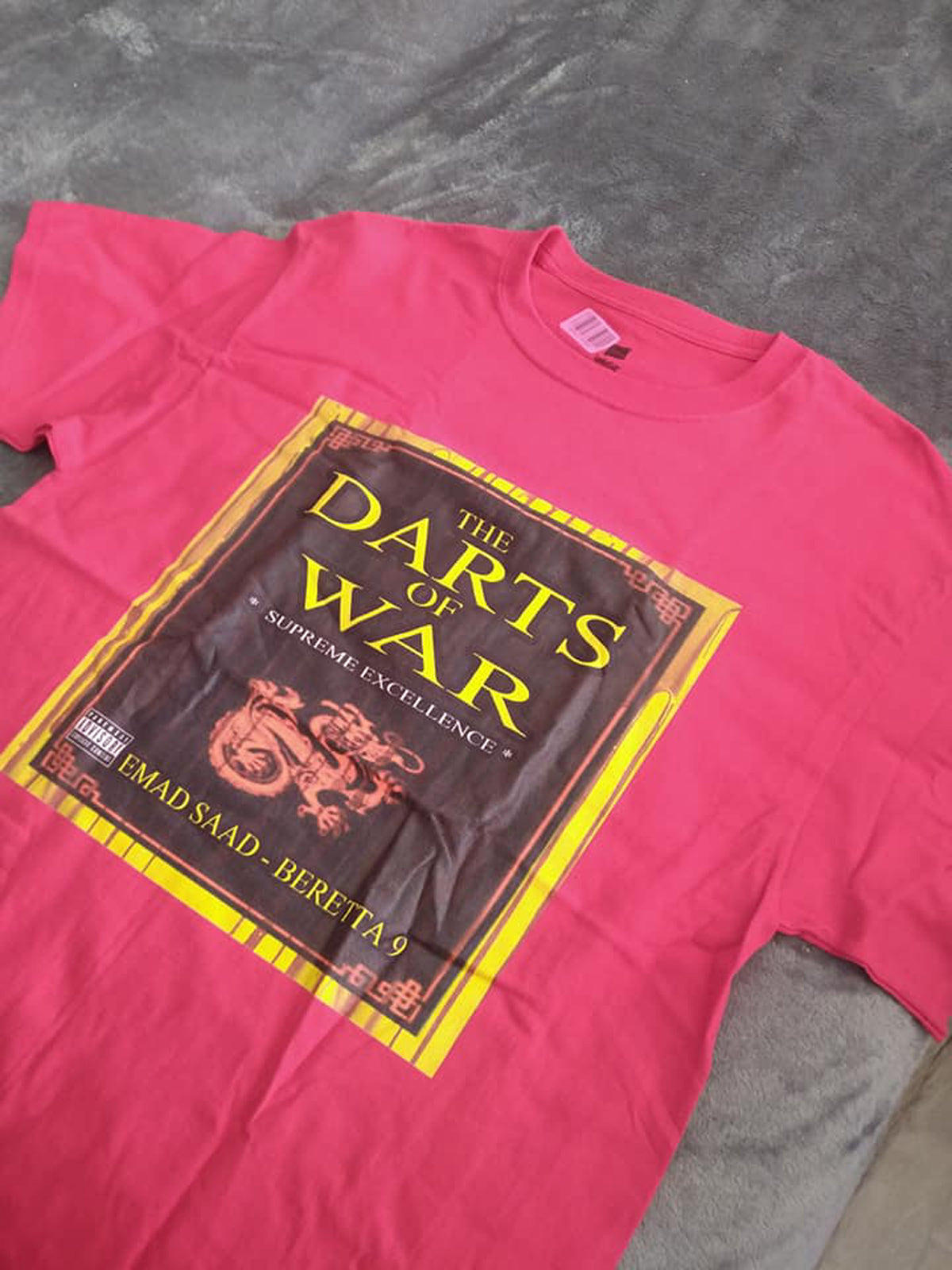 Darts of War Champion T-Shirt - Bold Graphic Tee for Strategy Enthusiasts