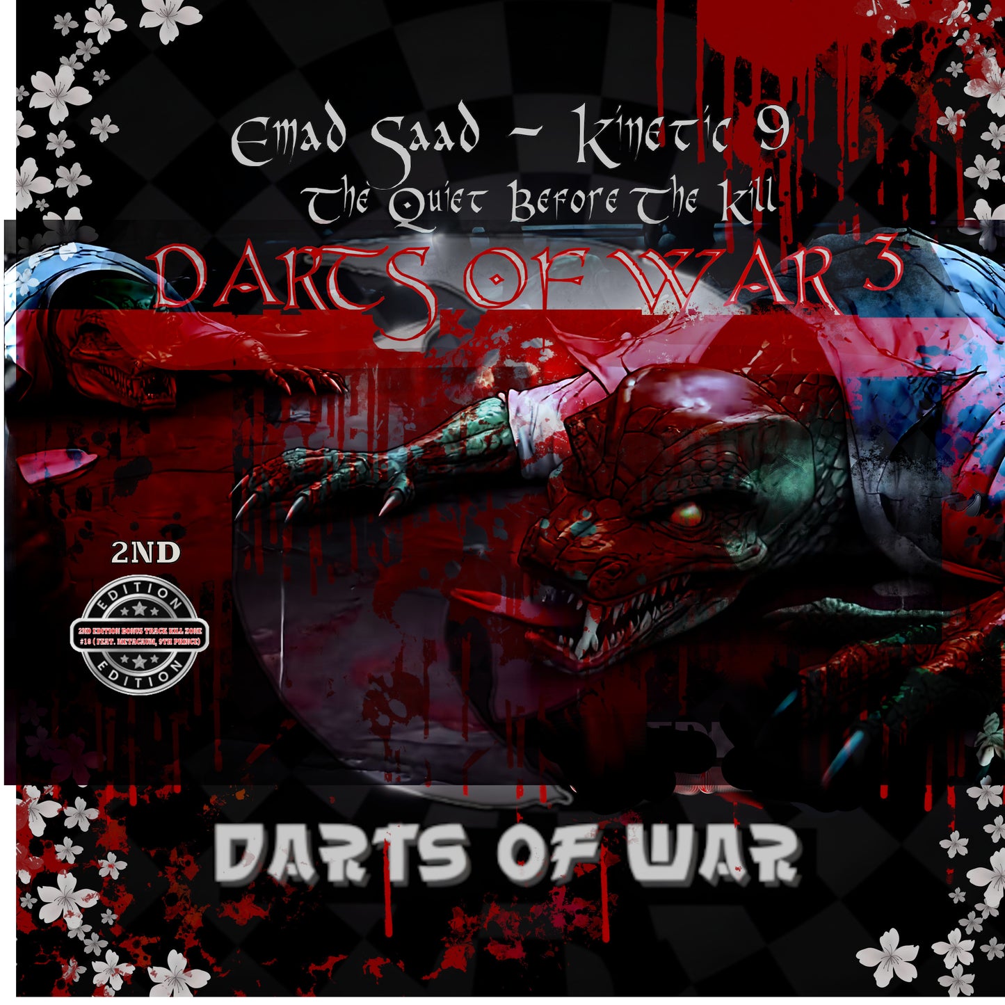 2nd edition Darts of War 3 Cd with Alternate Art (Only 10 Made)