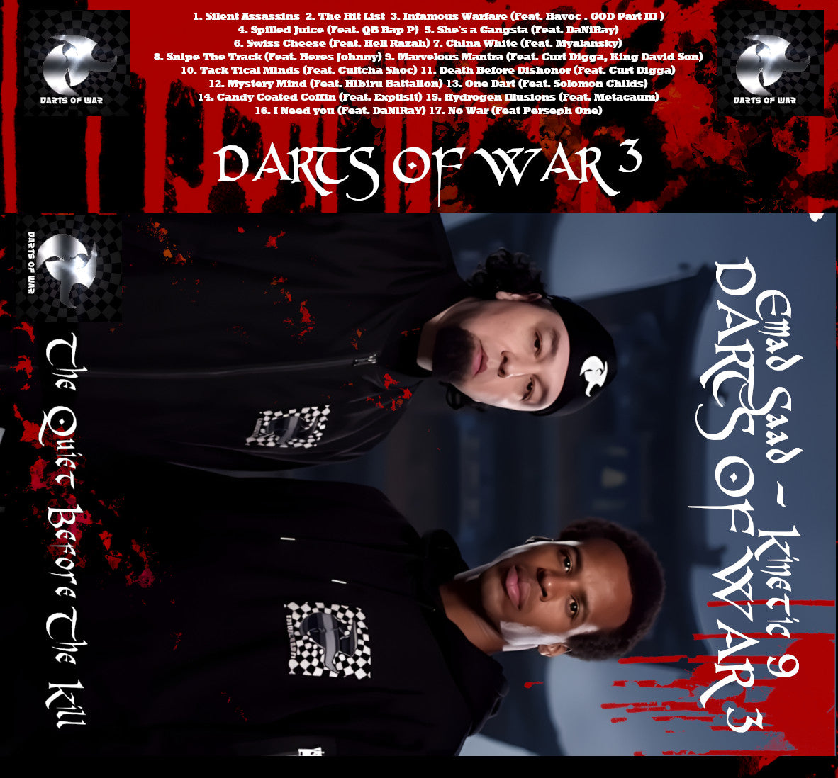 1ST Edition Darts of War 3 Cassette Tape