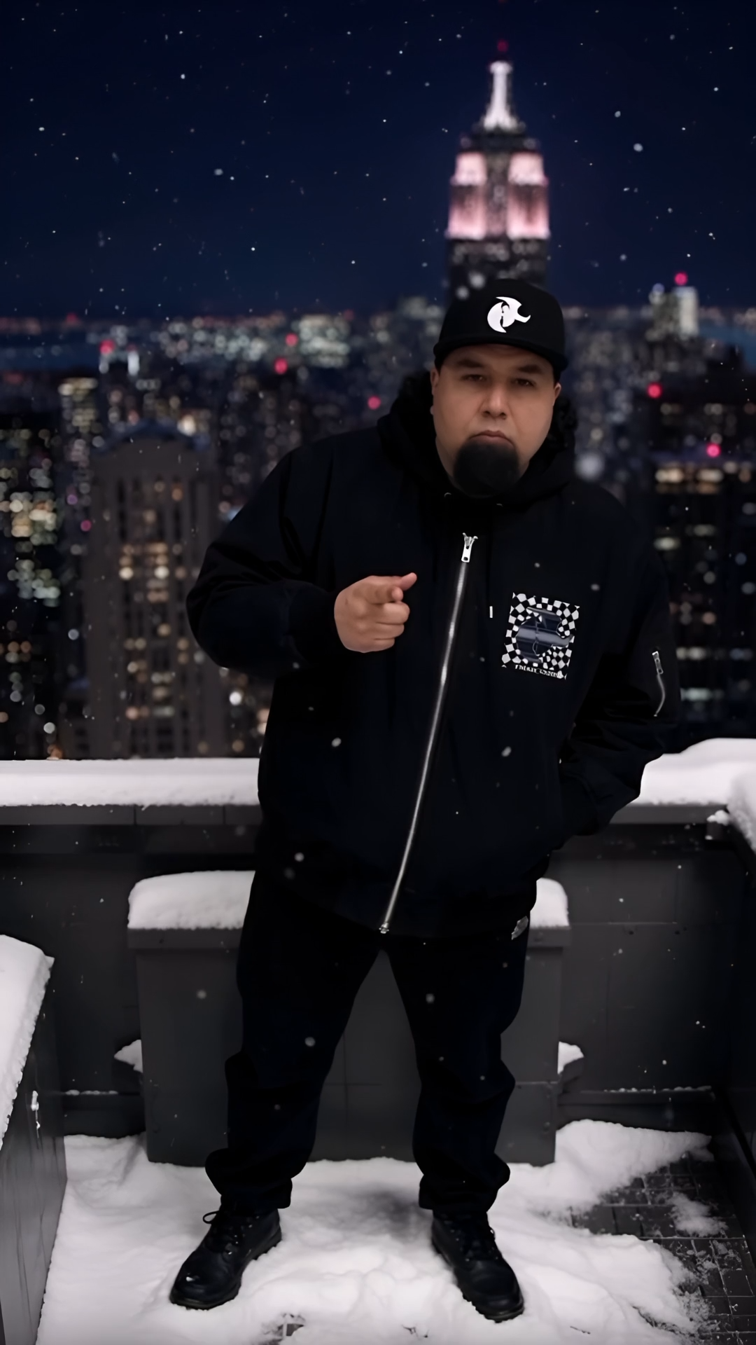 Emad Saad Bomber Jacket with HK Embroidery - Stylish and Sustainable Outerwear