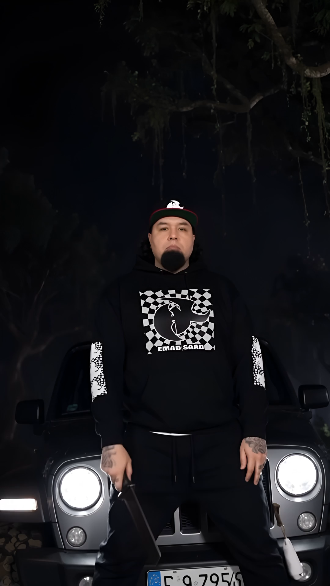 Unisex Hooded Long Sleeve Tee