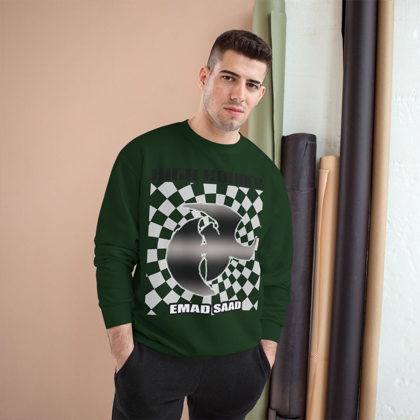 High Kouncil Graphic Champion Sweatshirt for Comfort and Style