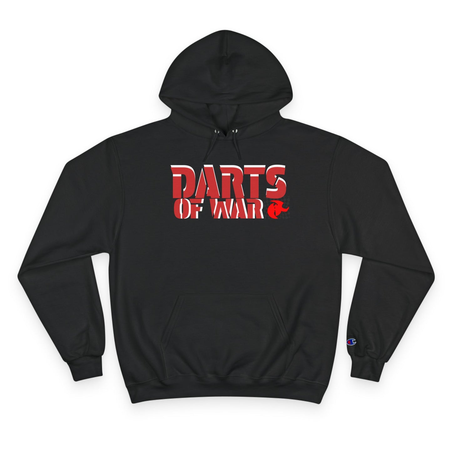 Champion Darts of War Hoodie - Cozy Champion Sweatshirt for Game Night, Dart Lovers, Casual Wear, Gift for Him, Sports Apparel