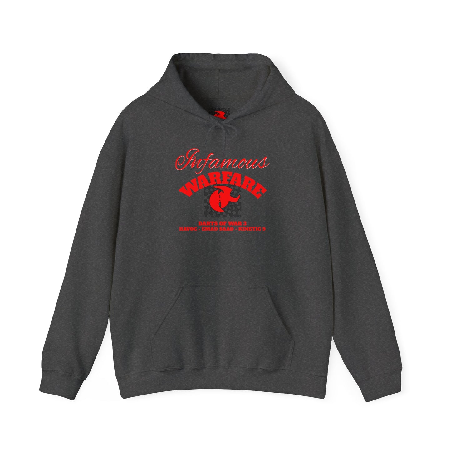 Infamous Warfare Hooded Sweatshirt Casual Hoodie, Streetwear Style,