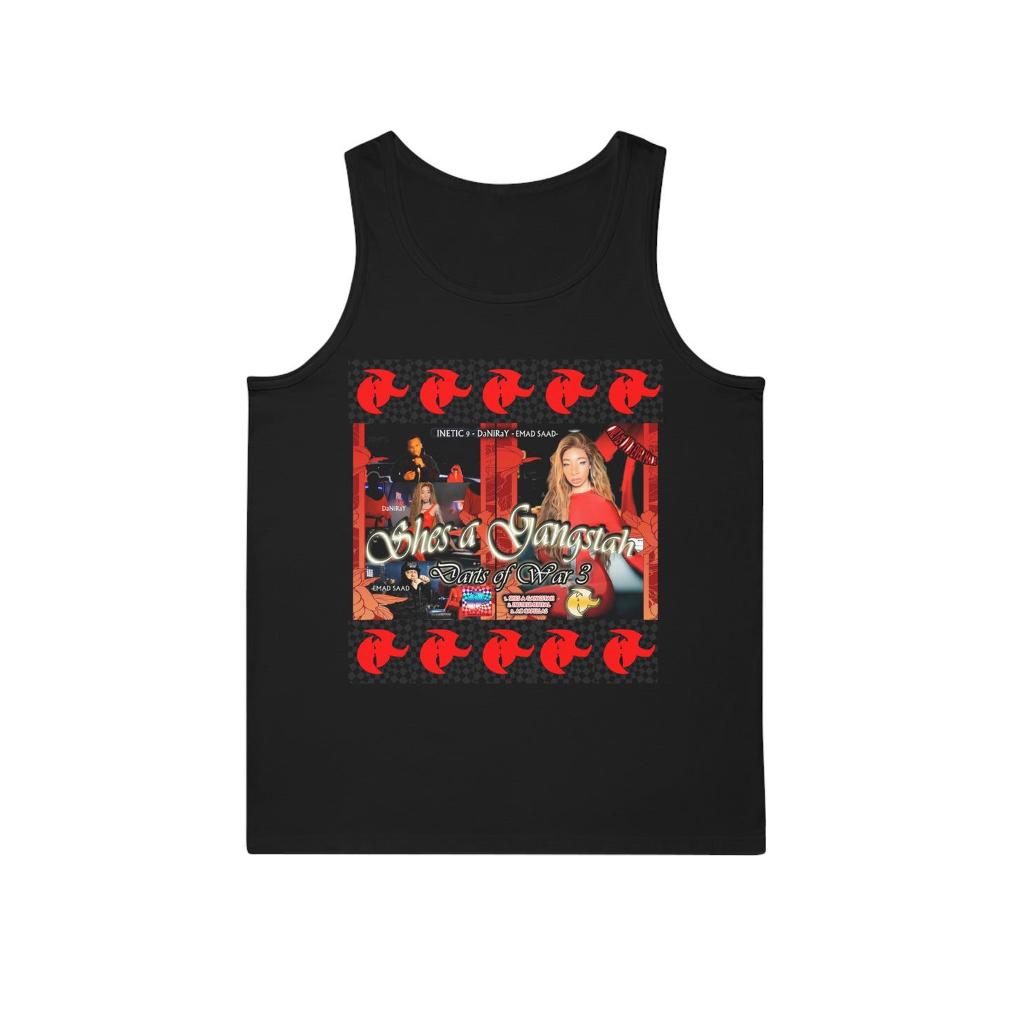 Shes a Gangster Tank Top | Unisex Fashion, Summer Wear, Party Vibe, Festival Outfit, Casual Streetwear
