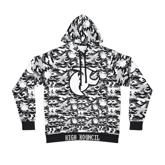 High Kouncil Camo Athletic Hoodie - Stylish Activewear for Sports Enthusiasts