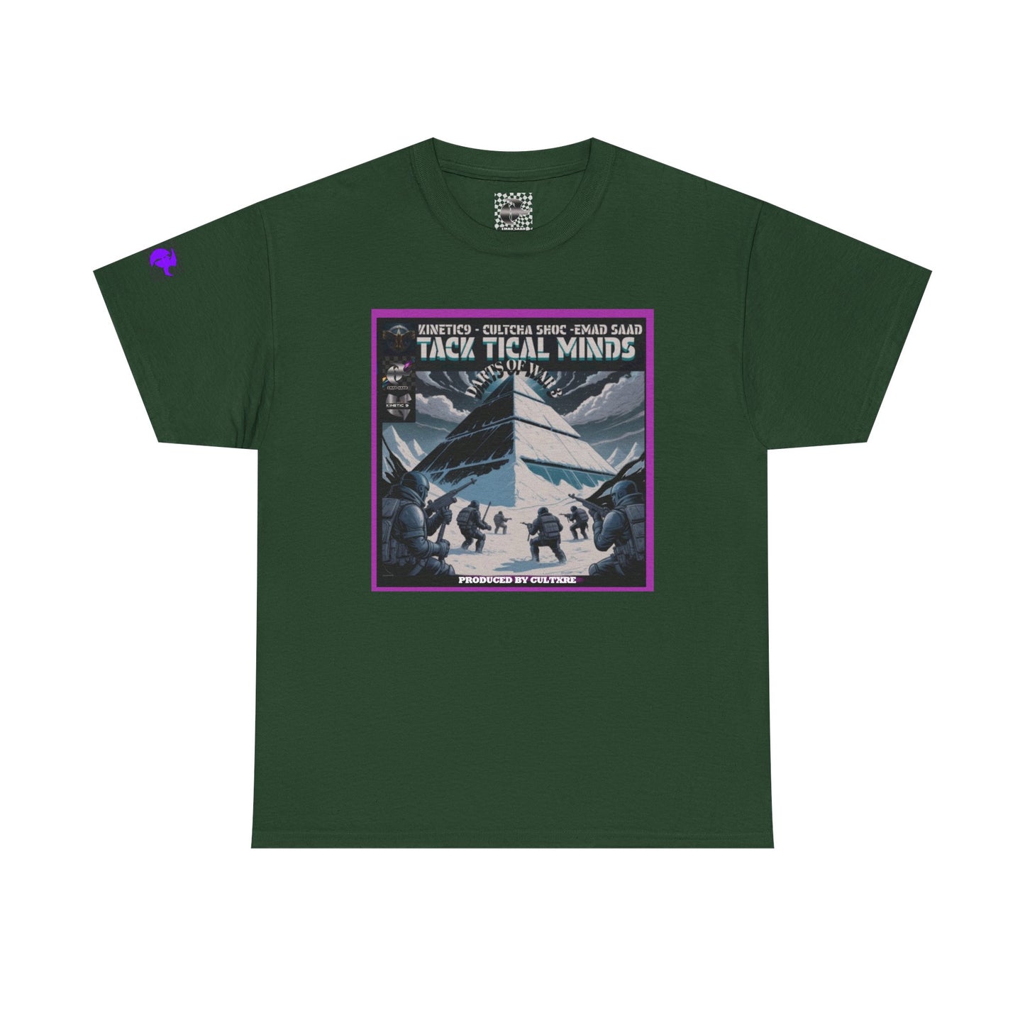 Tack Tical Minds Tee – Arctic Expedition Graphic T-Shirt