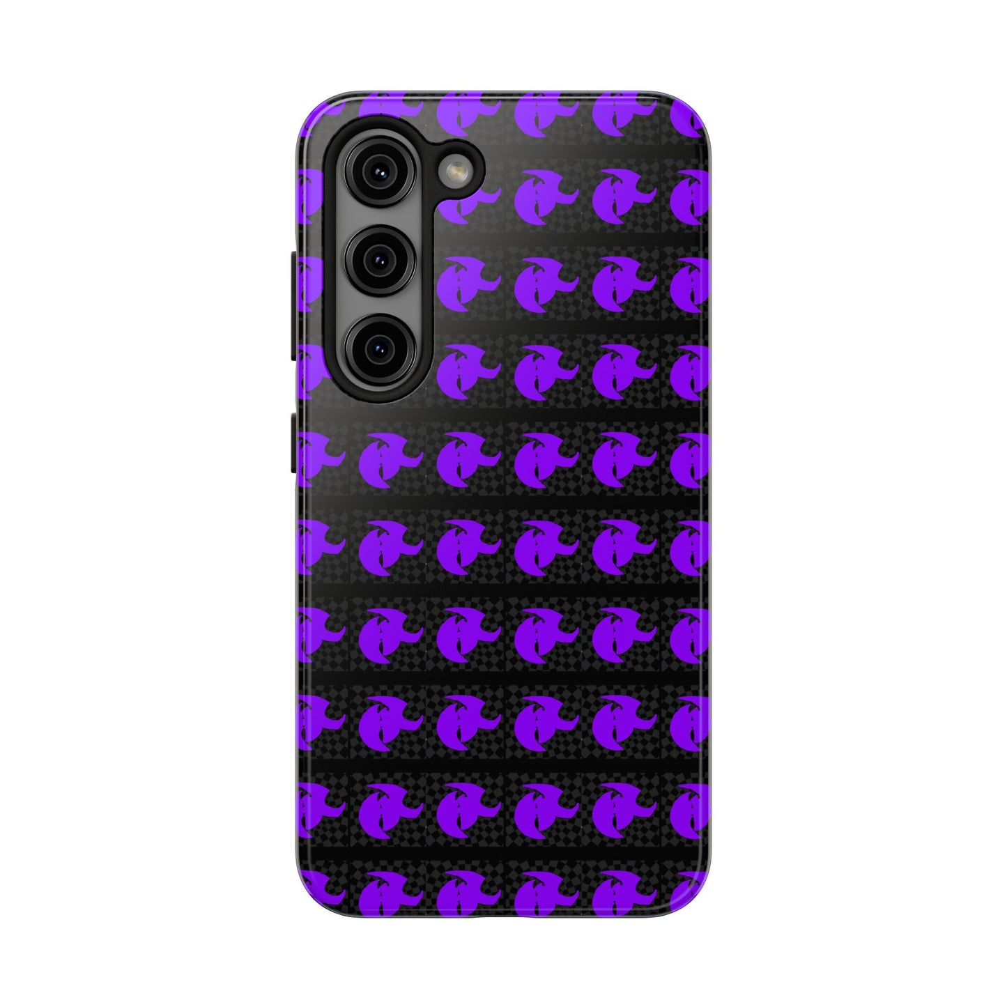 HK Logo Bold Purple Graphic Tough Phone Cases - Durable Protection for Every Style