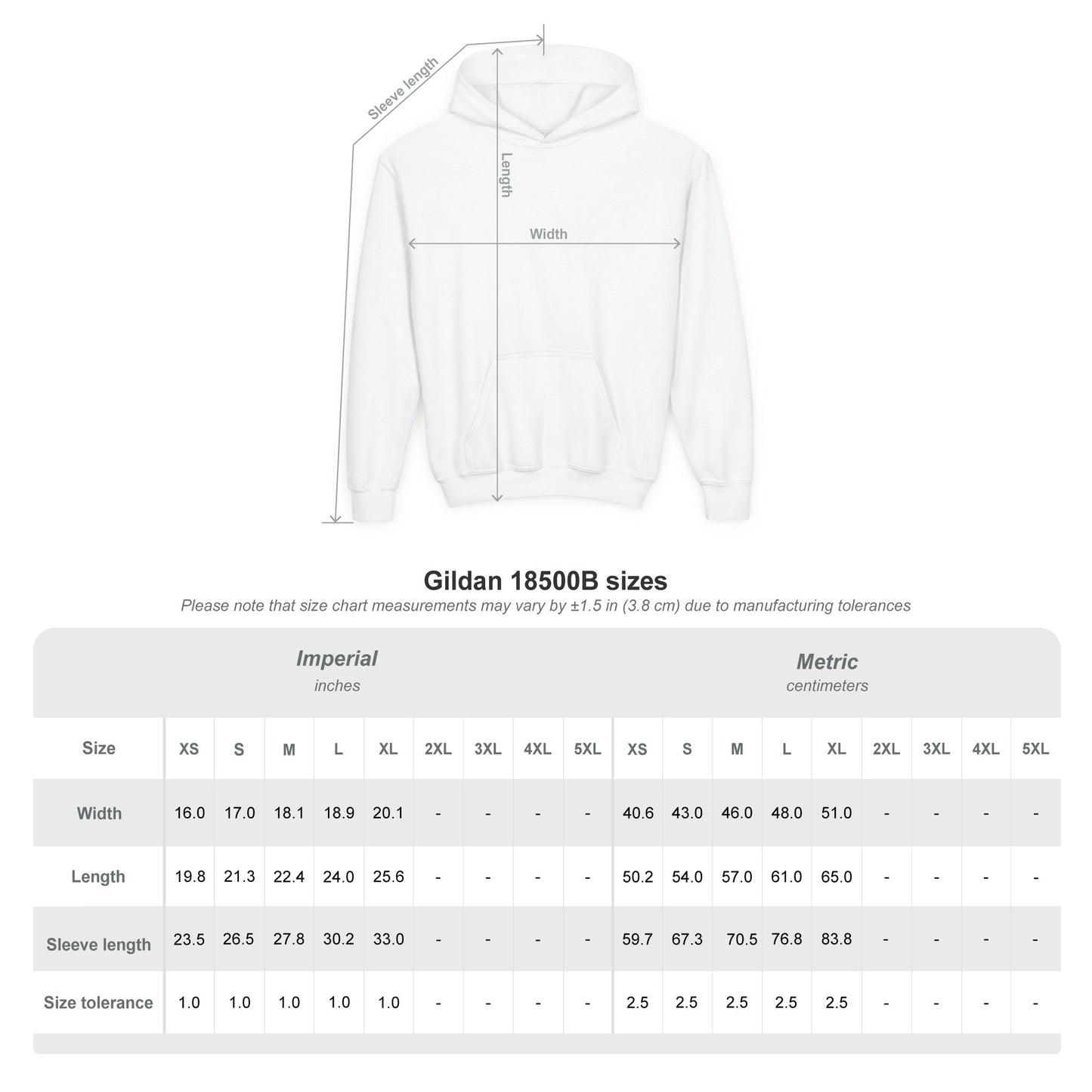 Youth Hoodie with Emad Saad Skate Logo — Black & White Skateboard Graphic