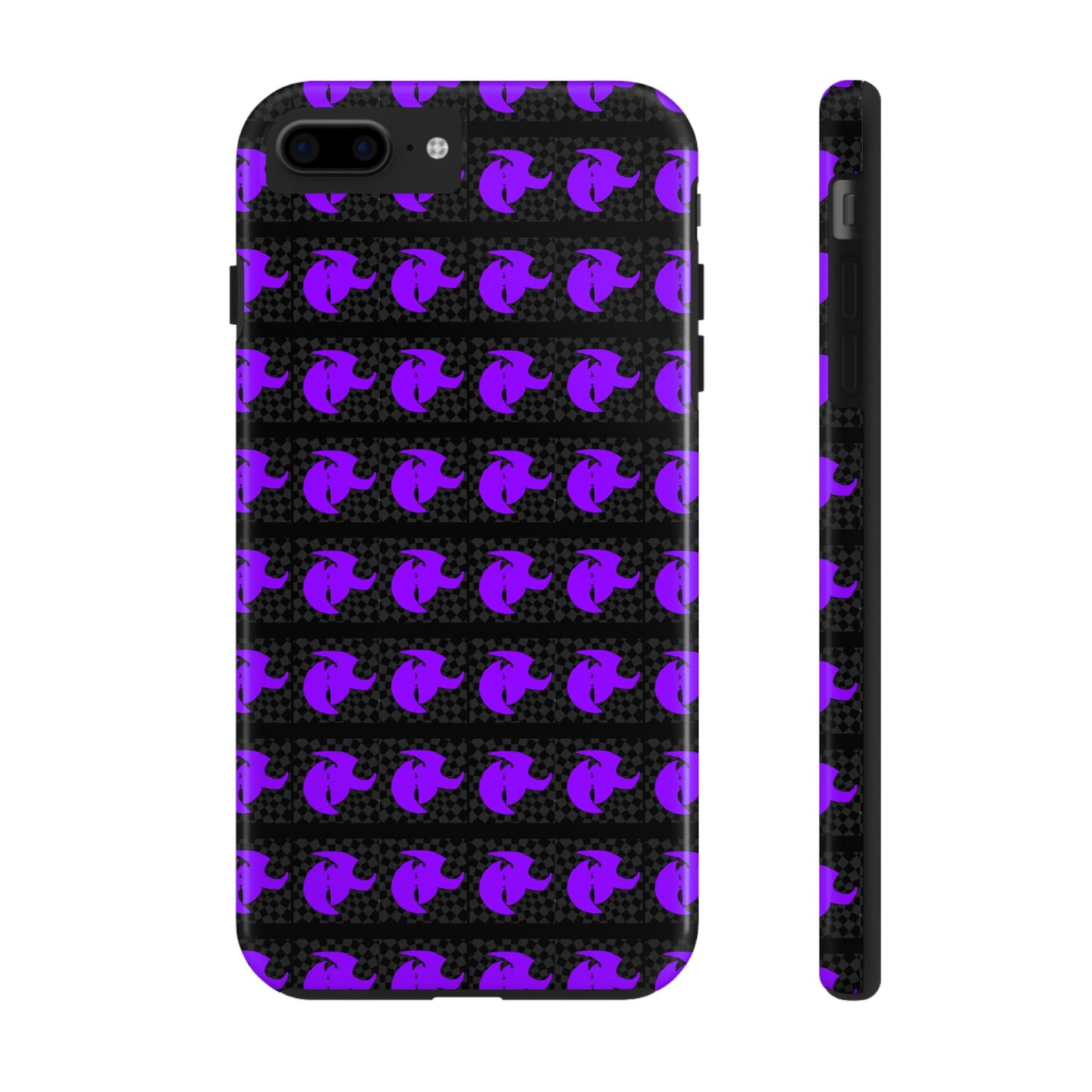 HK Logo Bold Purple Graphic Tough Phone Cases - Durable Protection for Every Style