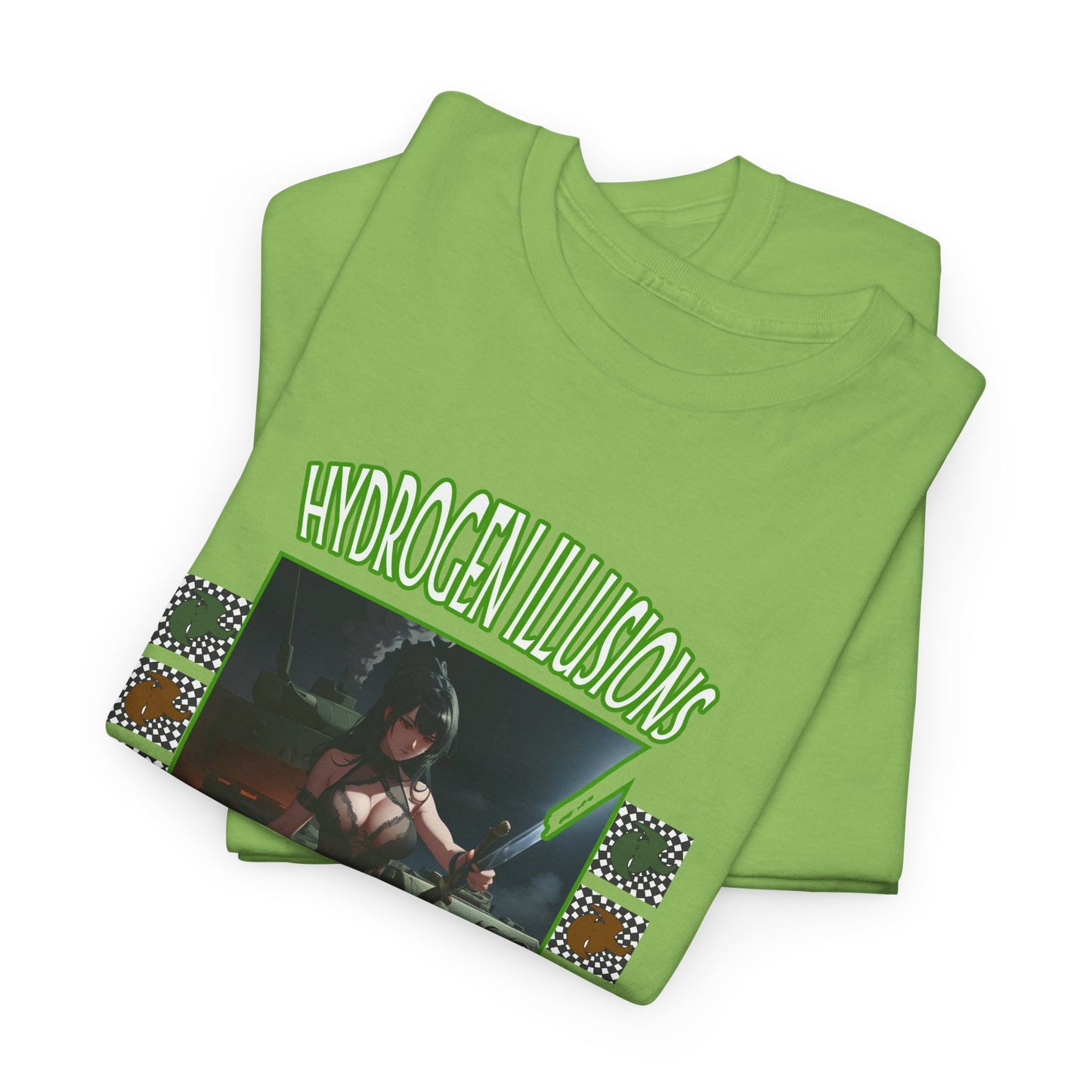 Hydrogen Illusions Unisex Heavy Cotton Tee - Choose any color